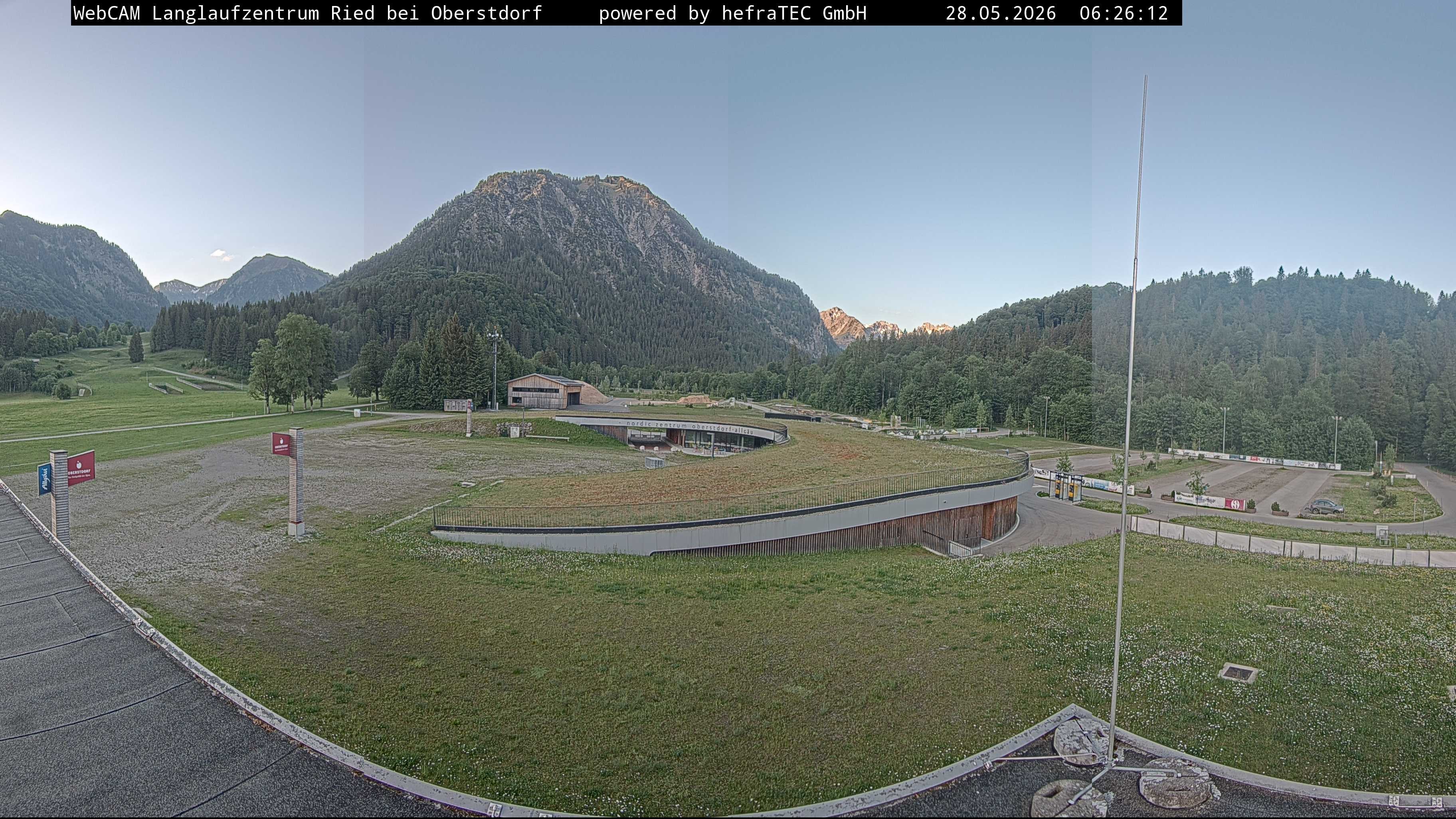Archived image Webcam Cross Country Stadium, Oberstdorf