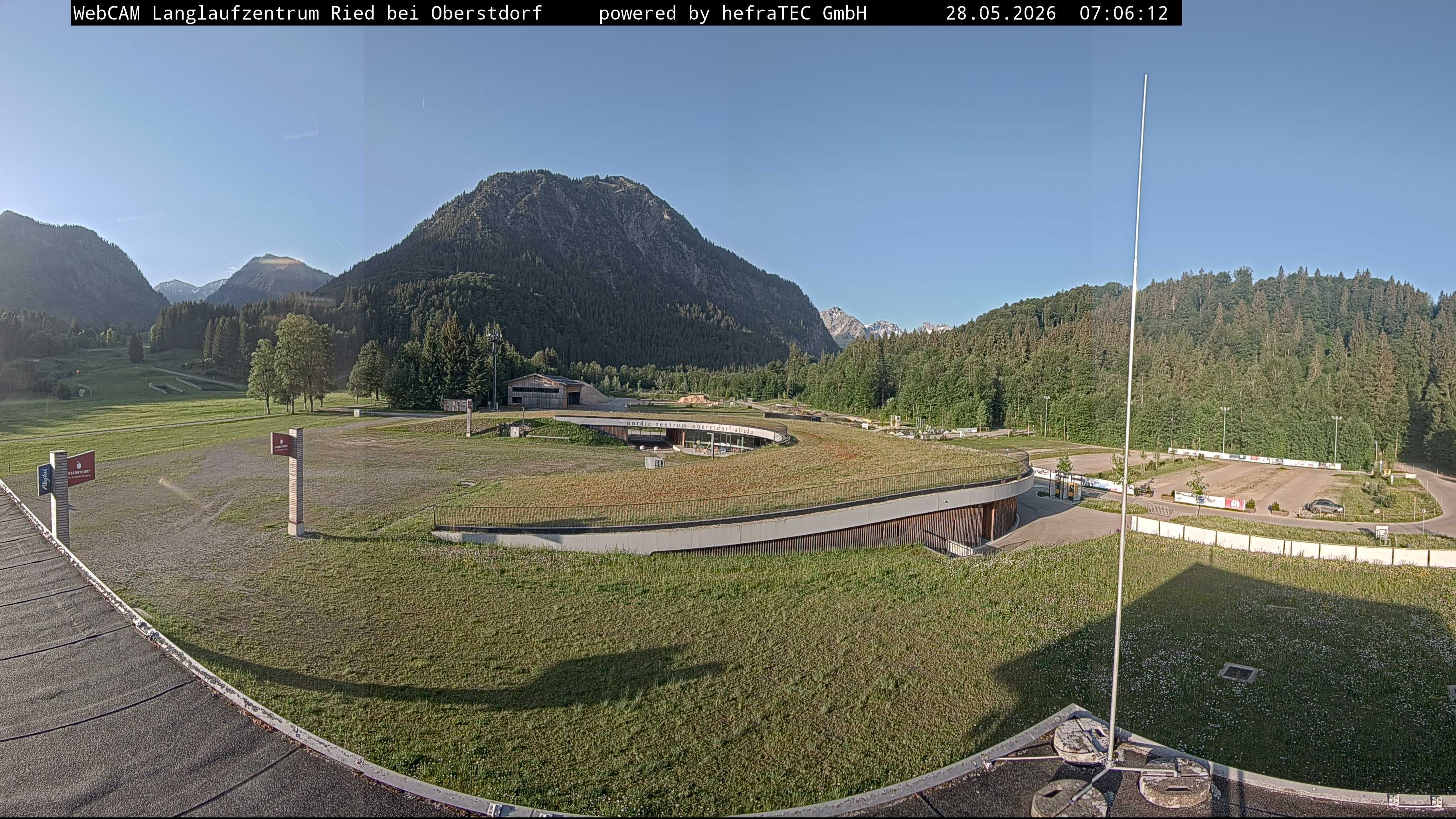Archived image Webcam Cross Country Stadium, Oberstdorf