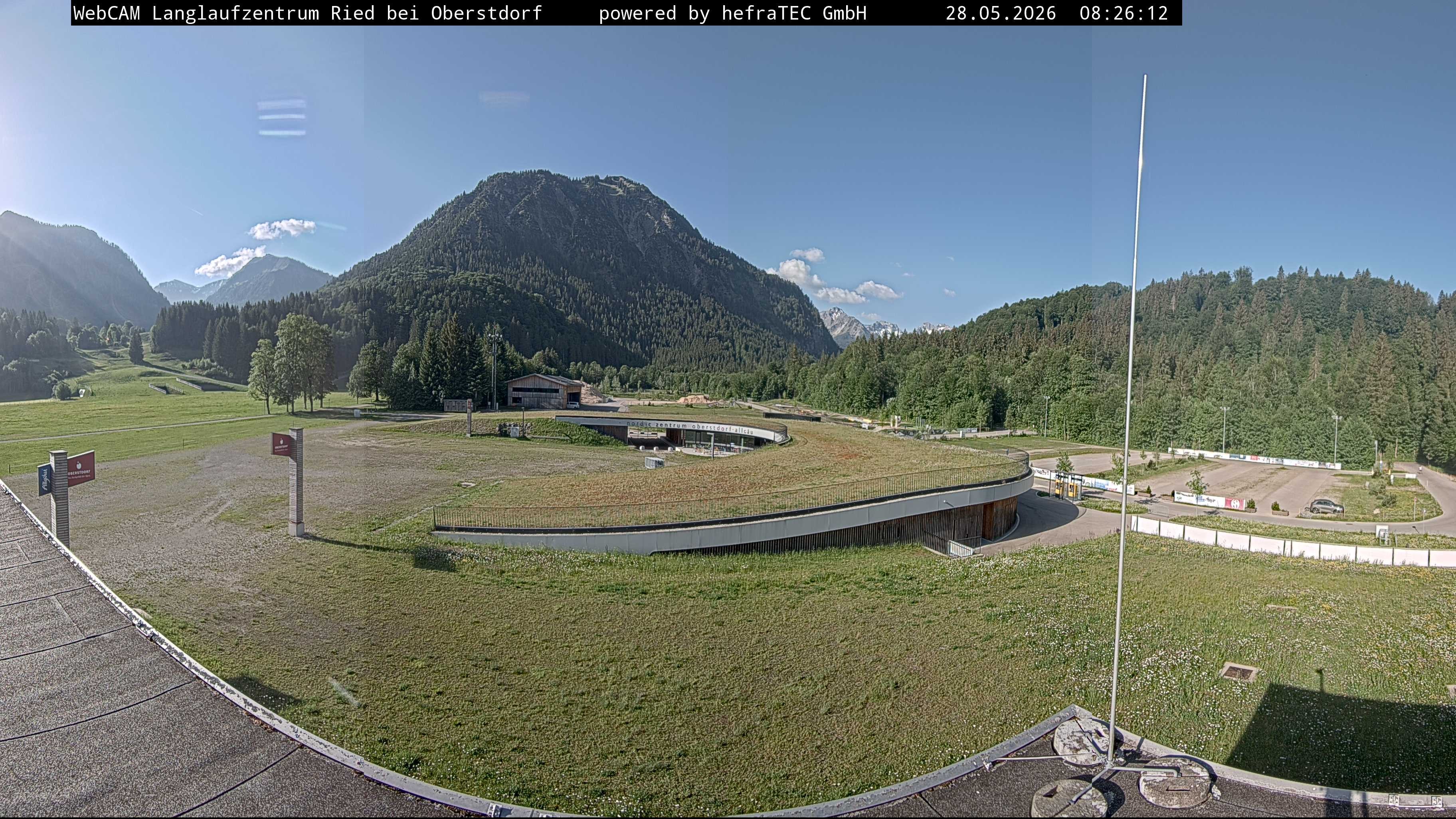 Archived image Webcam Cross Country Stadium, Oberstdorf