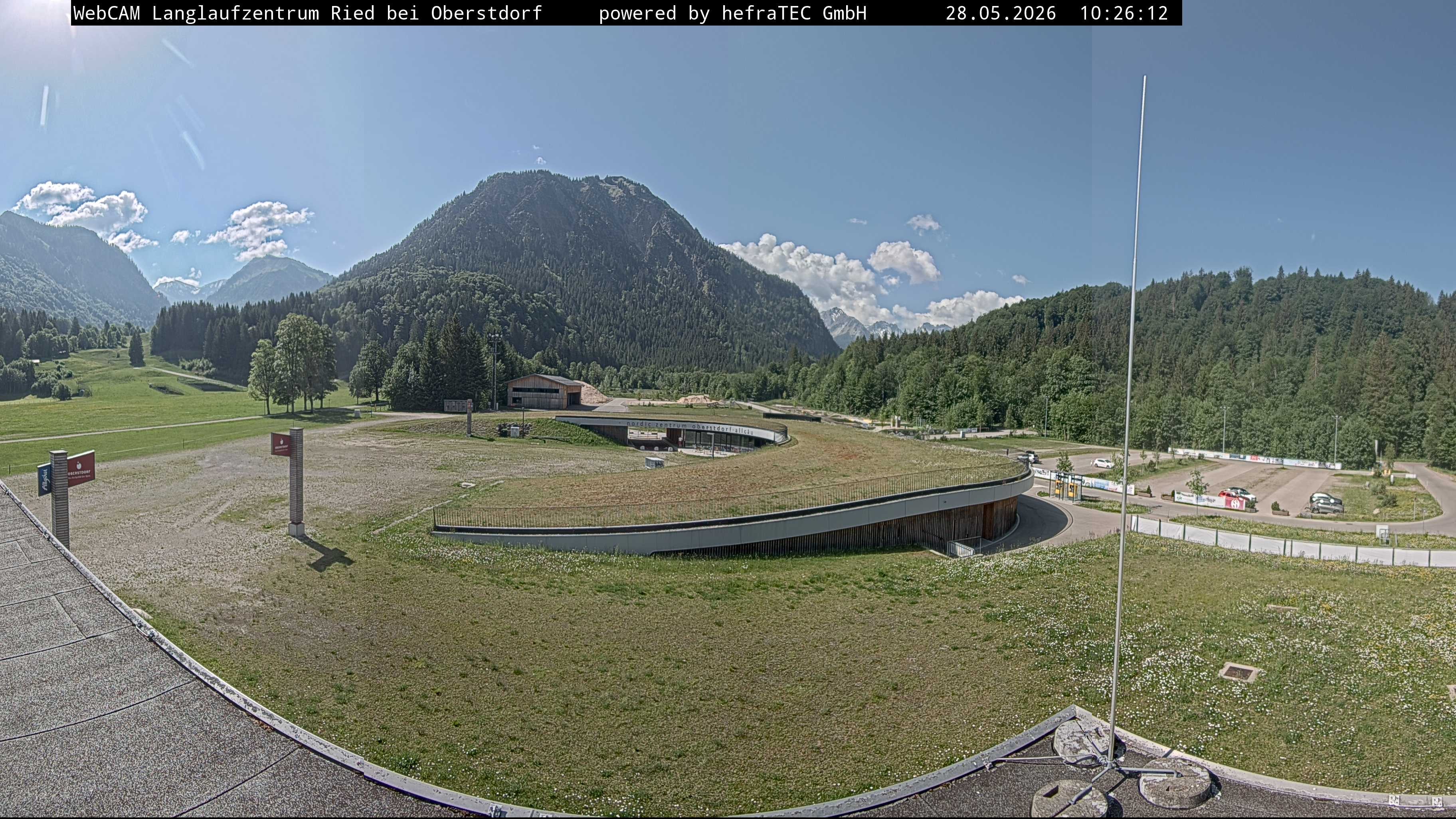 Archived image Webcam Cross Country Stadium, Oberstdorf