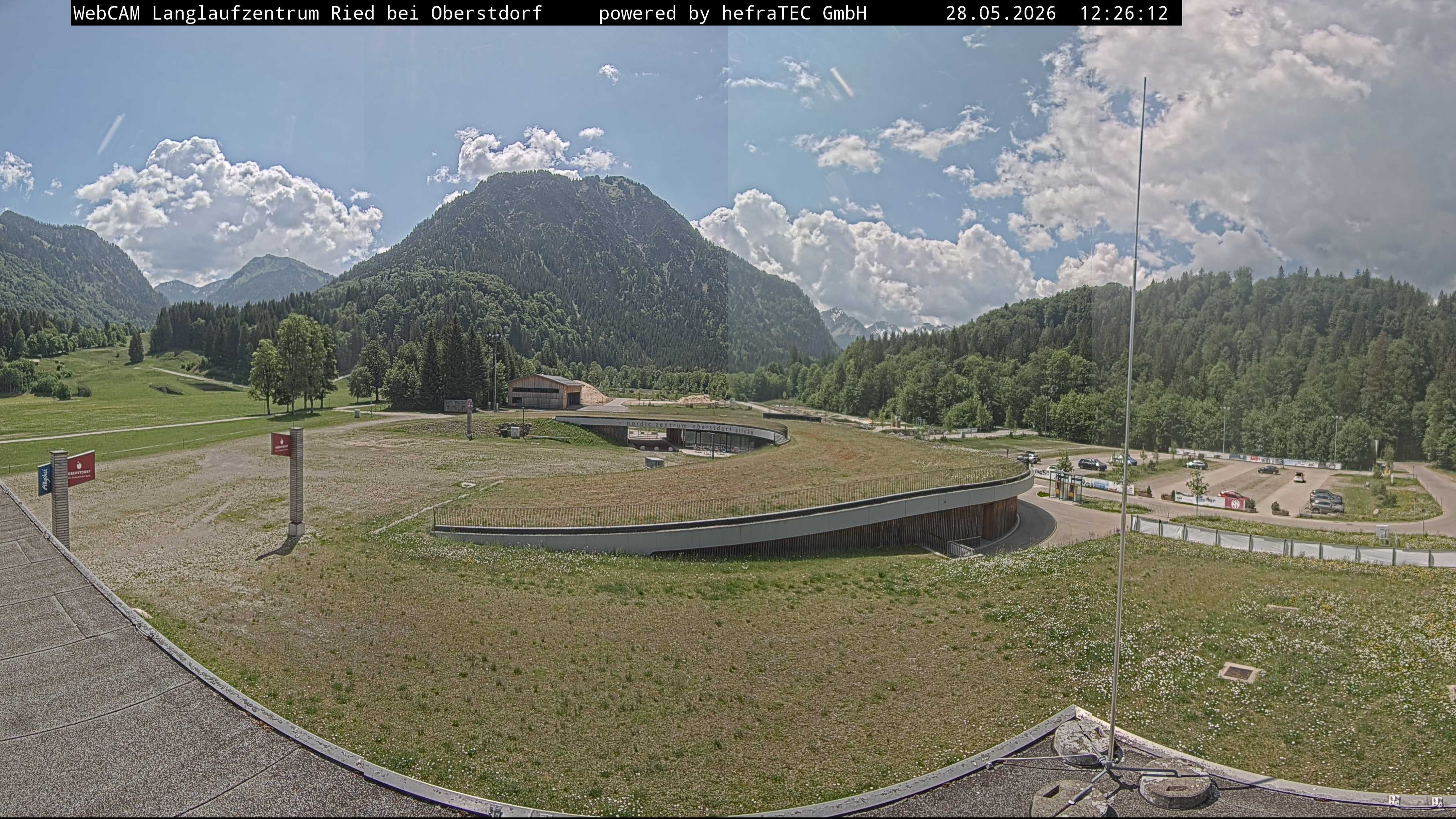 Archived image Webcam Cross Country Stadium, Oberstdorf