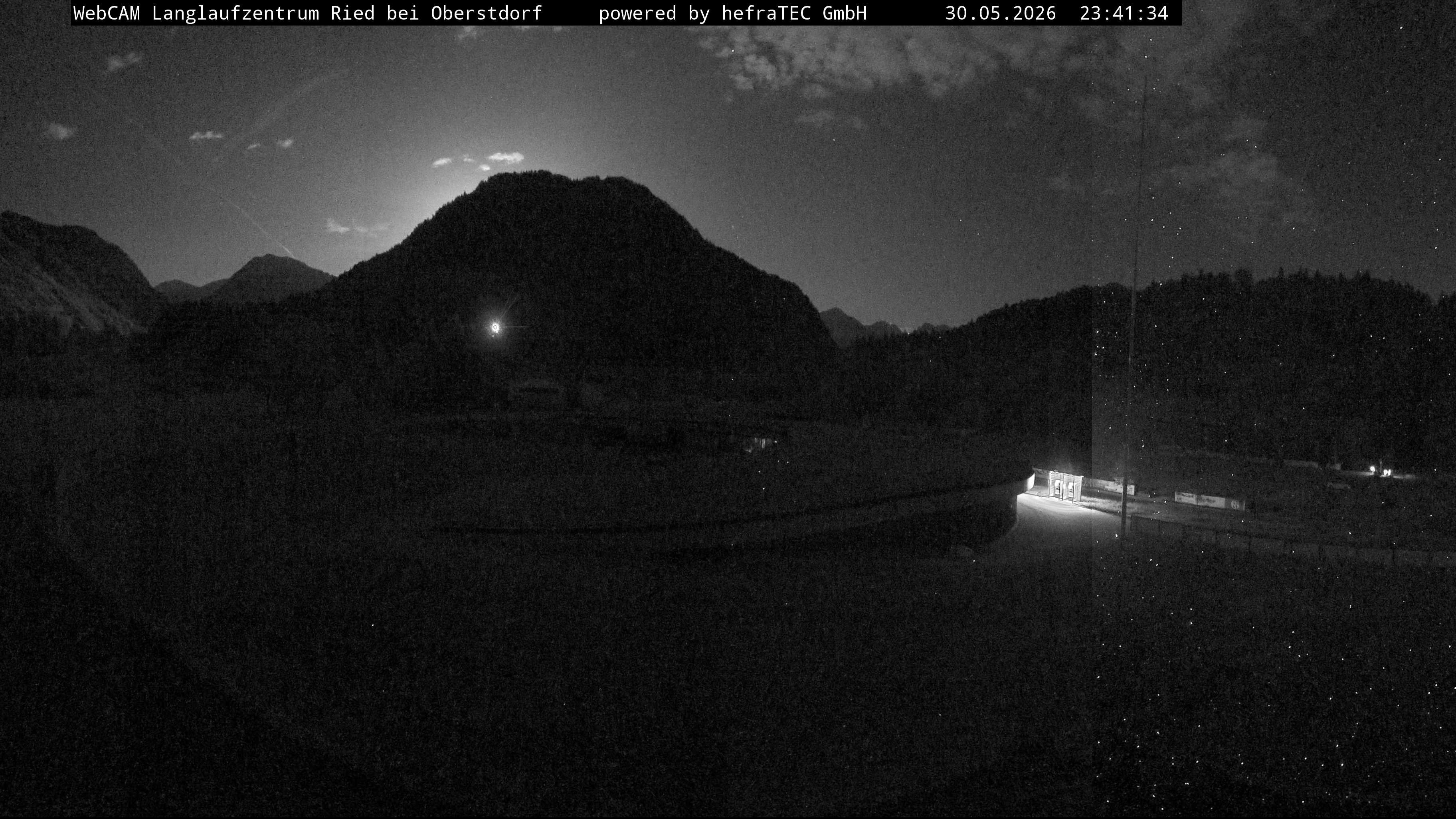 Archiv Foto Webcam Oberstdorf: Blick ins Langlaufstadion