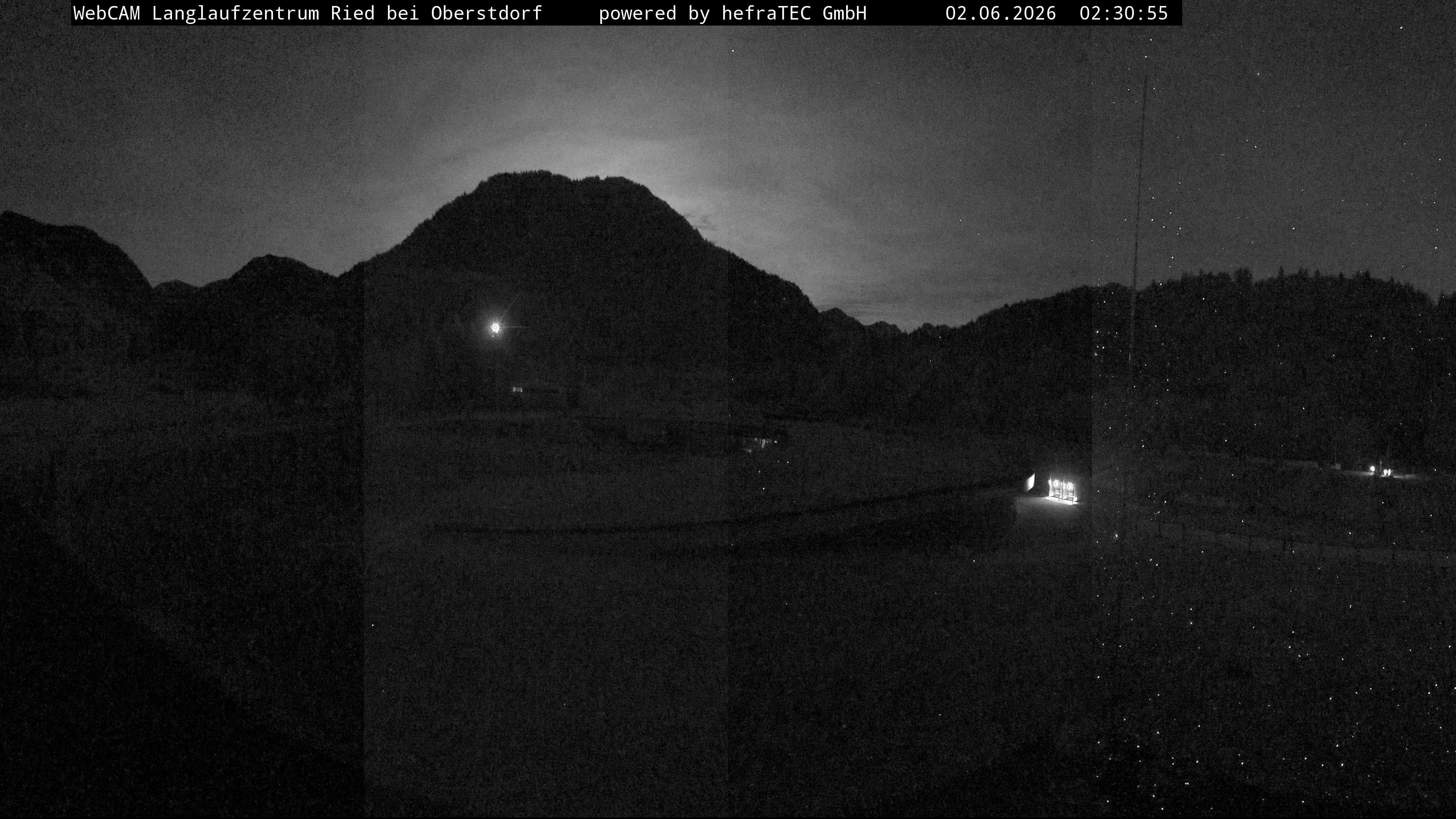 Archiv Foto Webcam Oberstdorf: Blick ins Langlaufstadion