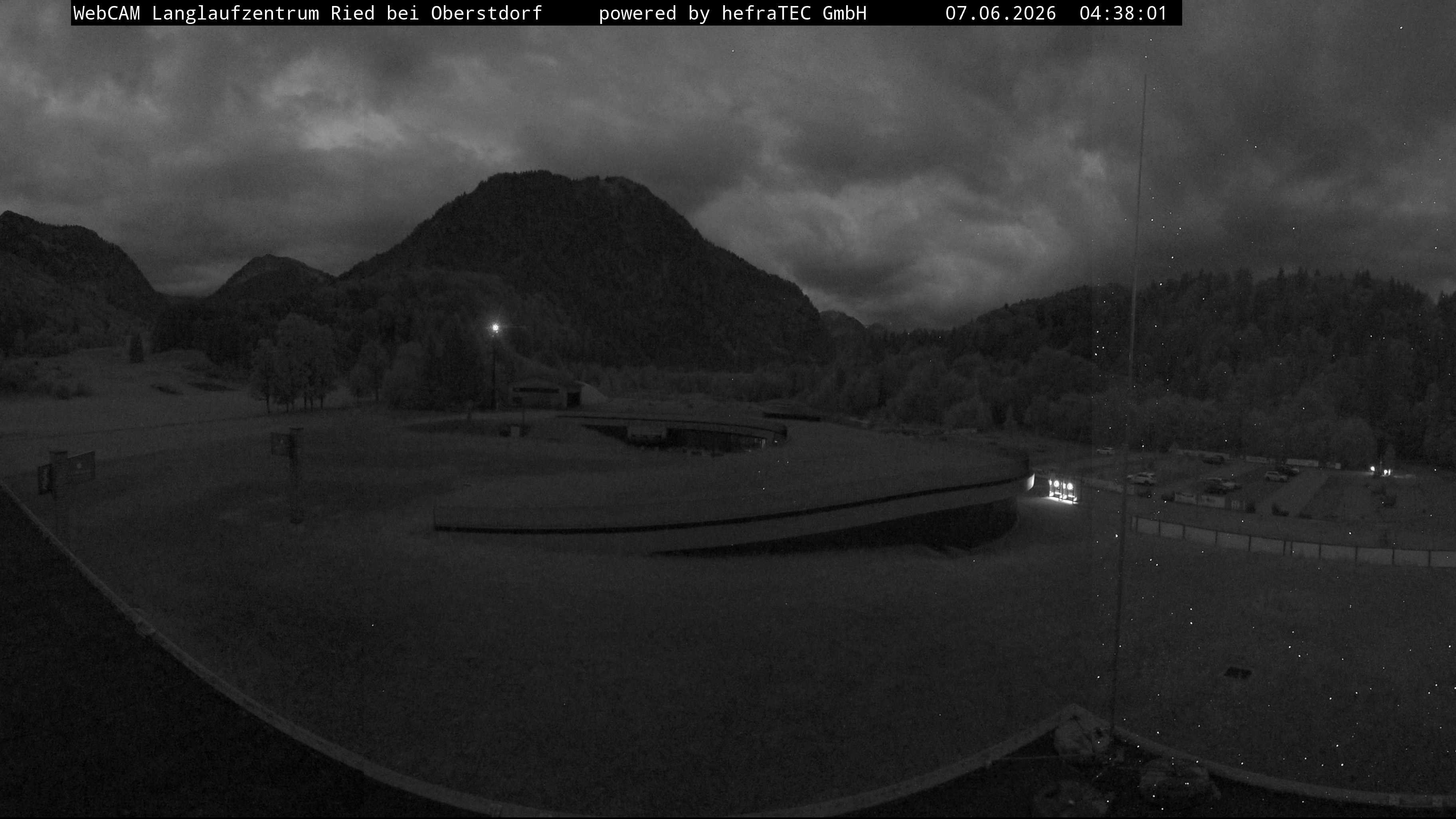 Archiv Foto Webcam Oberstdorf: Blick ins Langlaufstadion