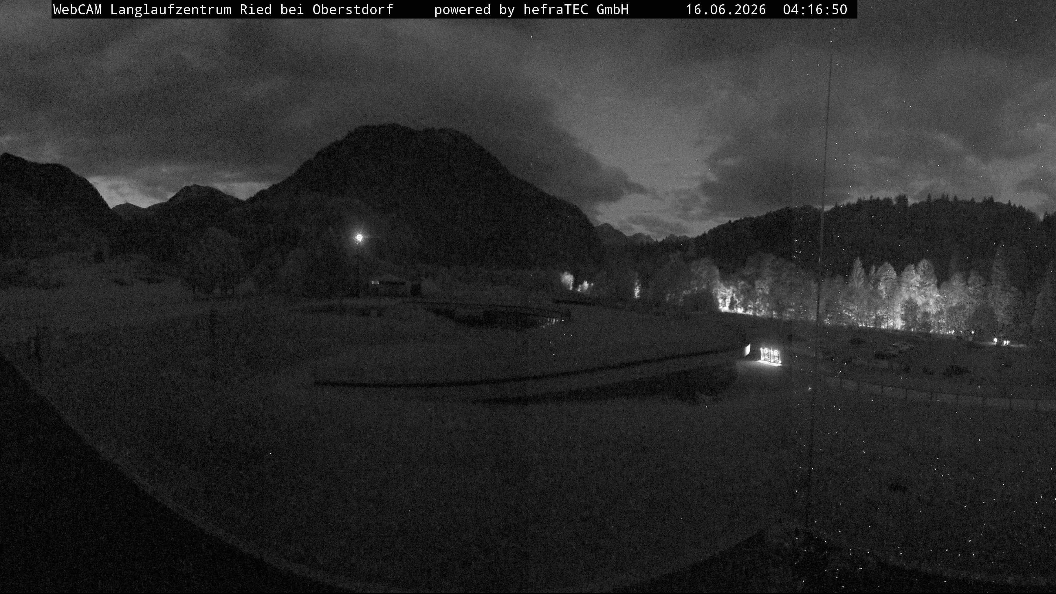 Archiv Foto Webcam Oberstdorf: Blick ins Langlaufstadion