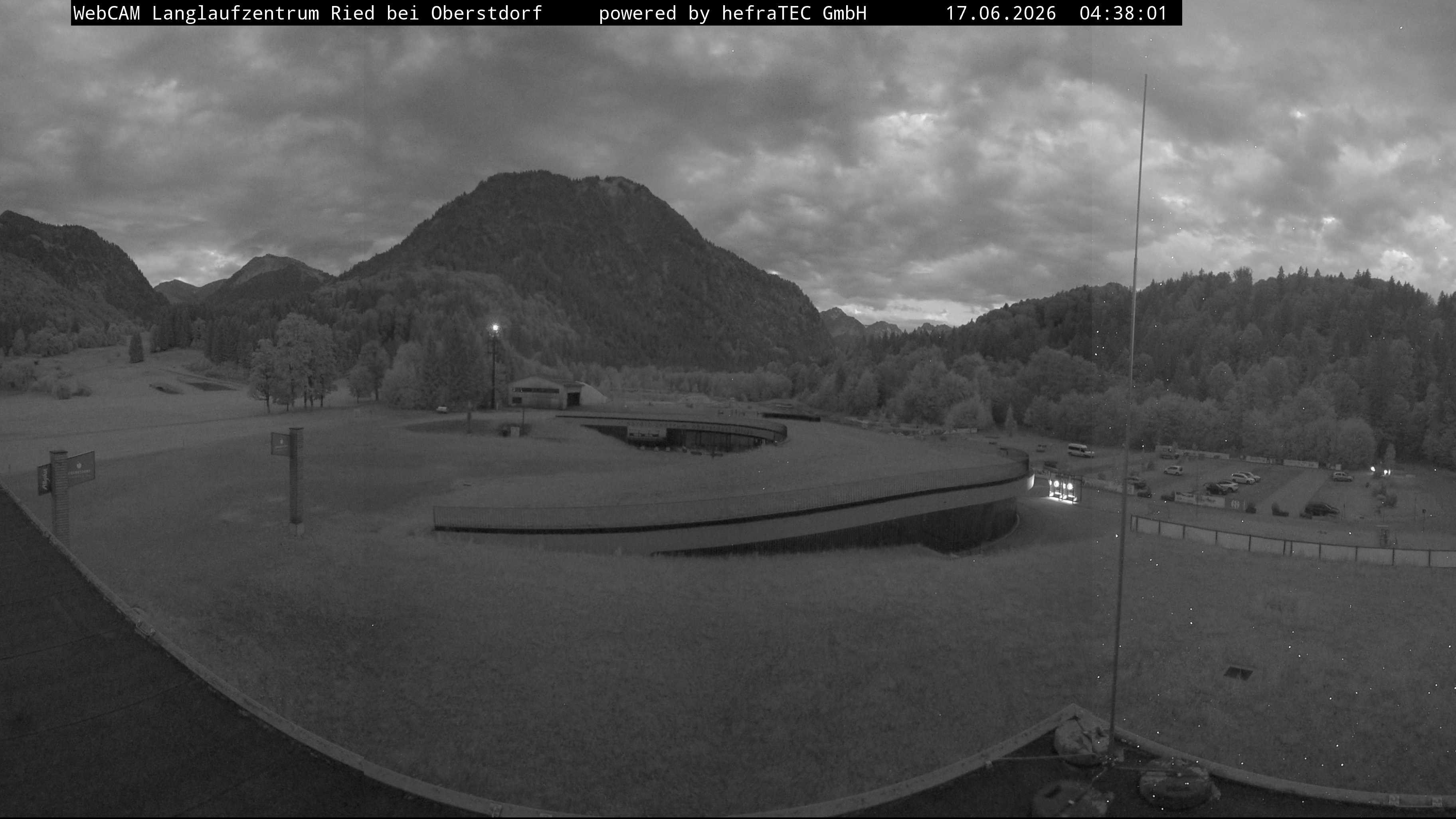 Archiv Foto Webcam Oberstdorf: Blick ins Langlaufstadion