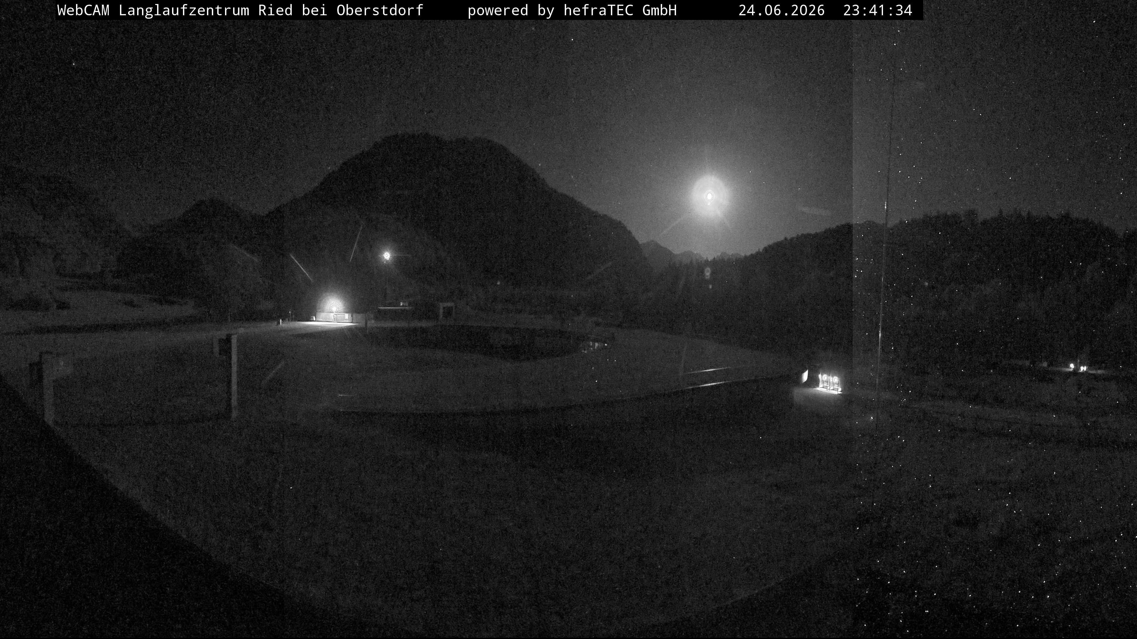 Archiv Foto Webcam Oberstdorf: Blick ins Langlaufstadion
