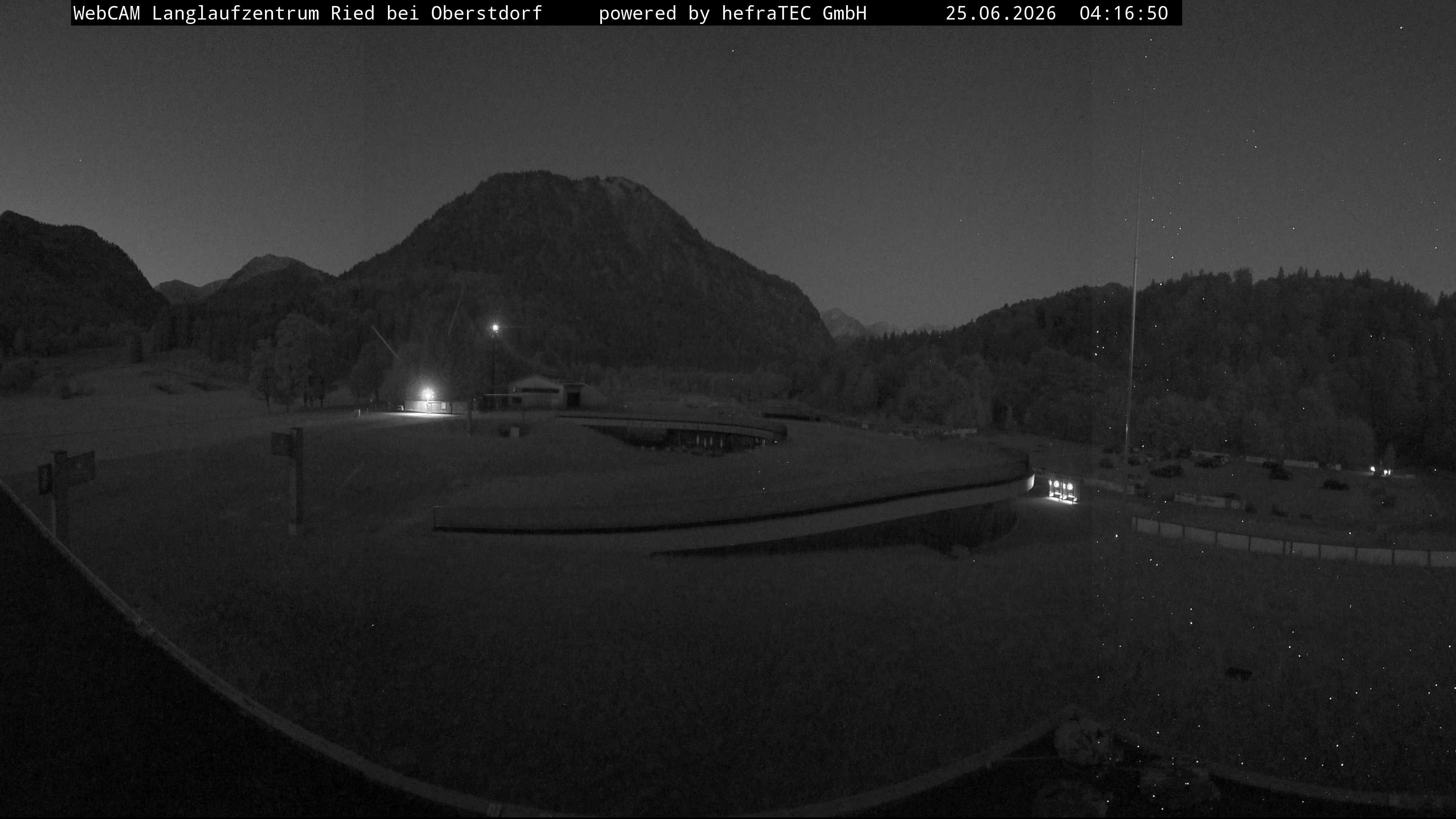 Archiv Foto Webcam Oberstdorf: Blick ins Langlaufstadion