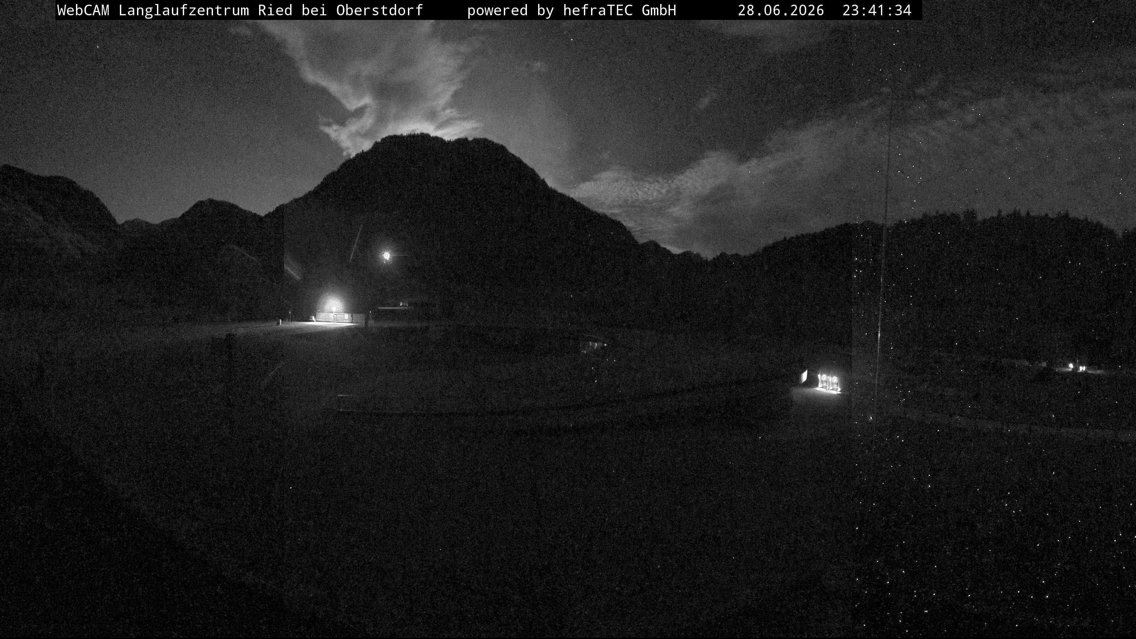 Archiv Foto Webcam Oberstdorf: Blick ins Langlaufstadion