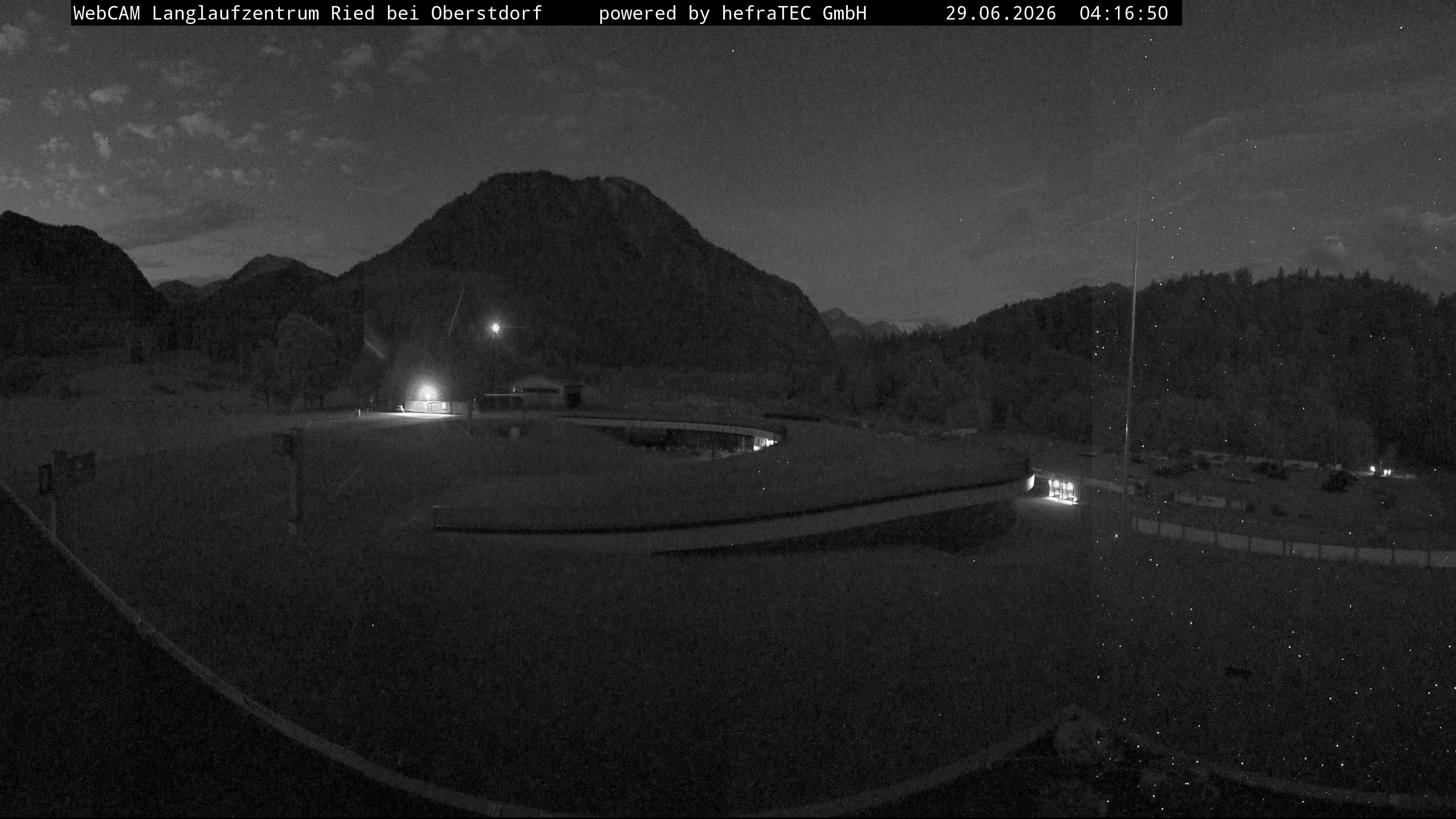 Archiv Foto Webcam Oberstdorf: Blick ins Langlaufstadion