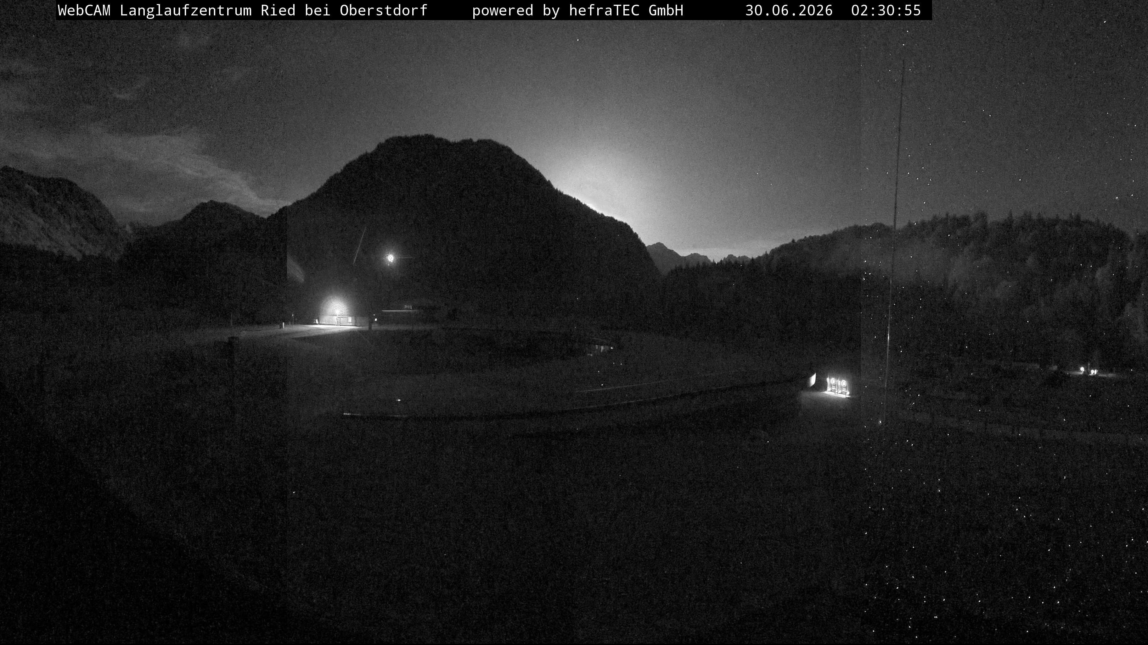 Archiv Foto Webcam Oberstdorf: Blick ins Langlaufstadion