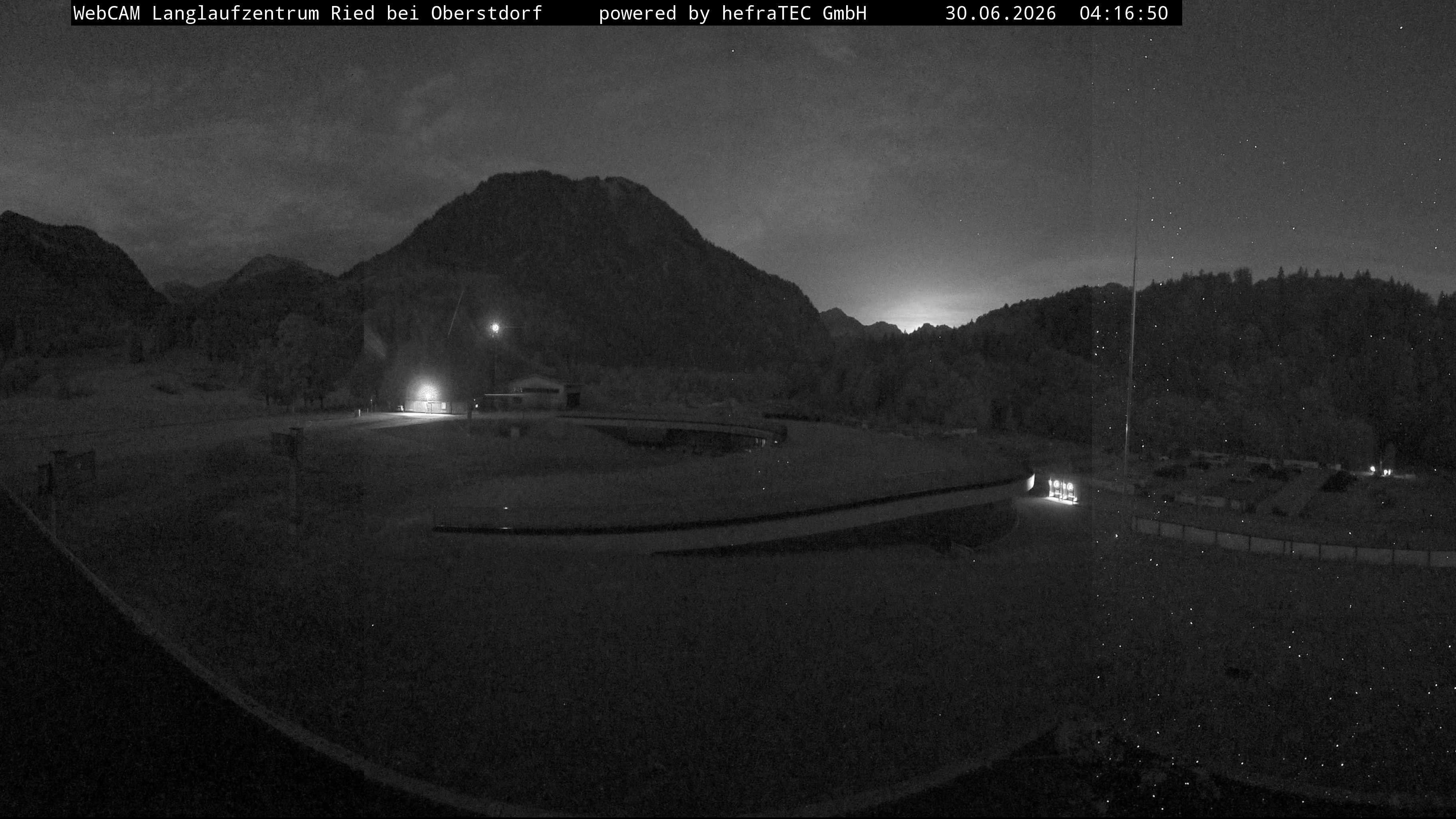 Archiv Foto Webcam Oberstdorf: Blick ins Langlaufstadion