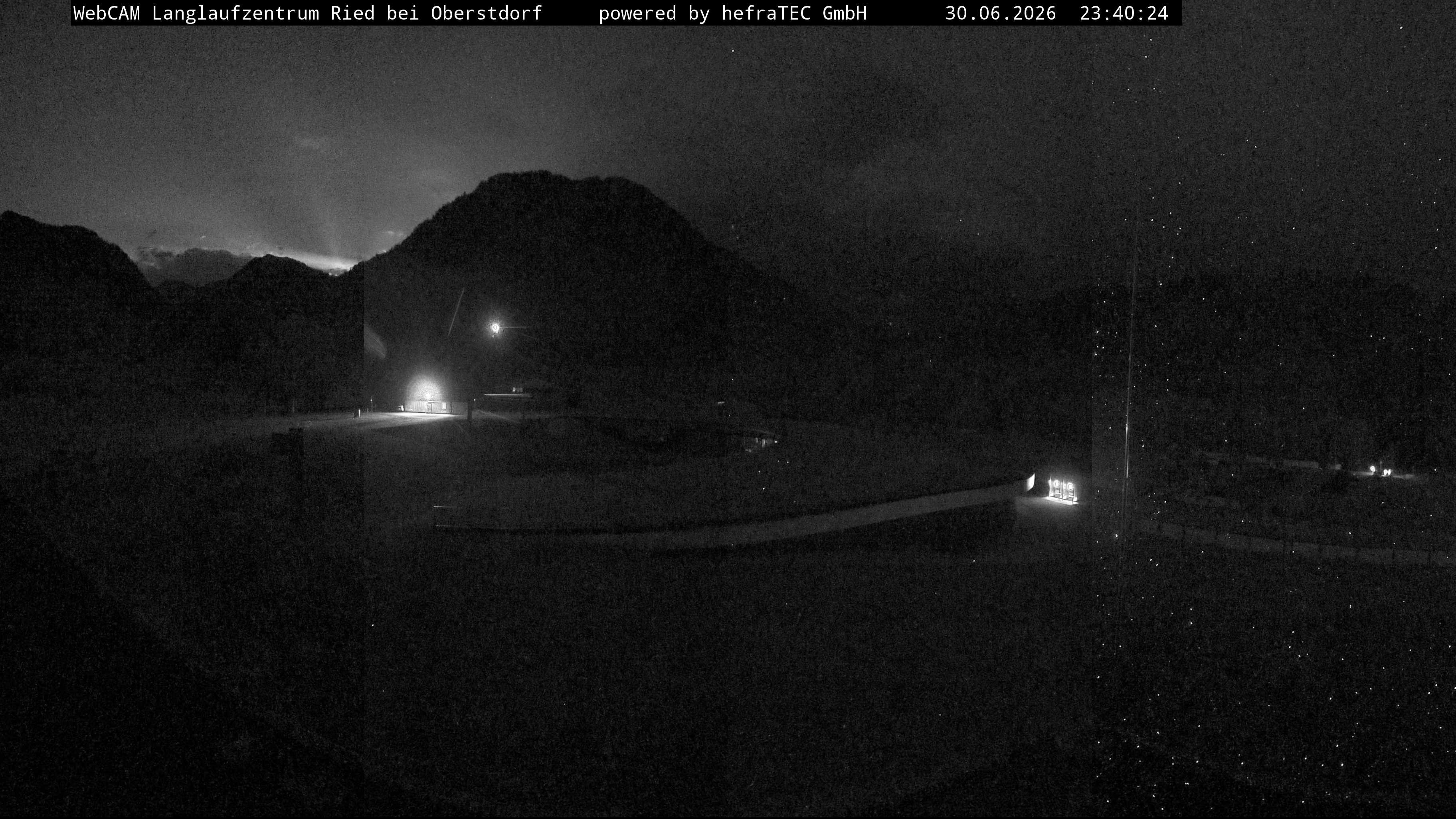 Archiv Foto Webcam Oberstdorf: Blick ins Langlaufstadion