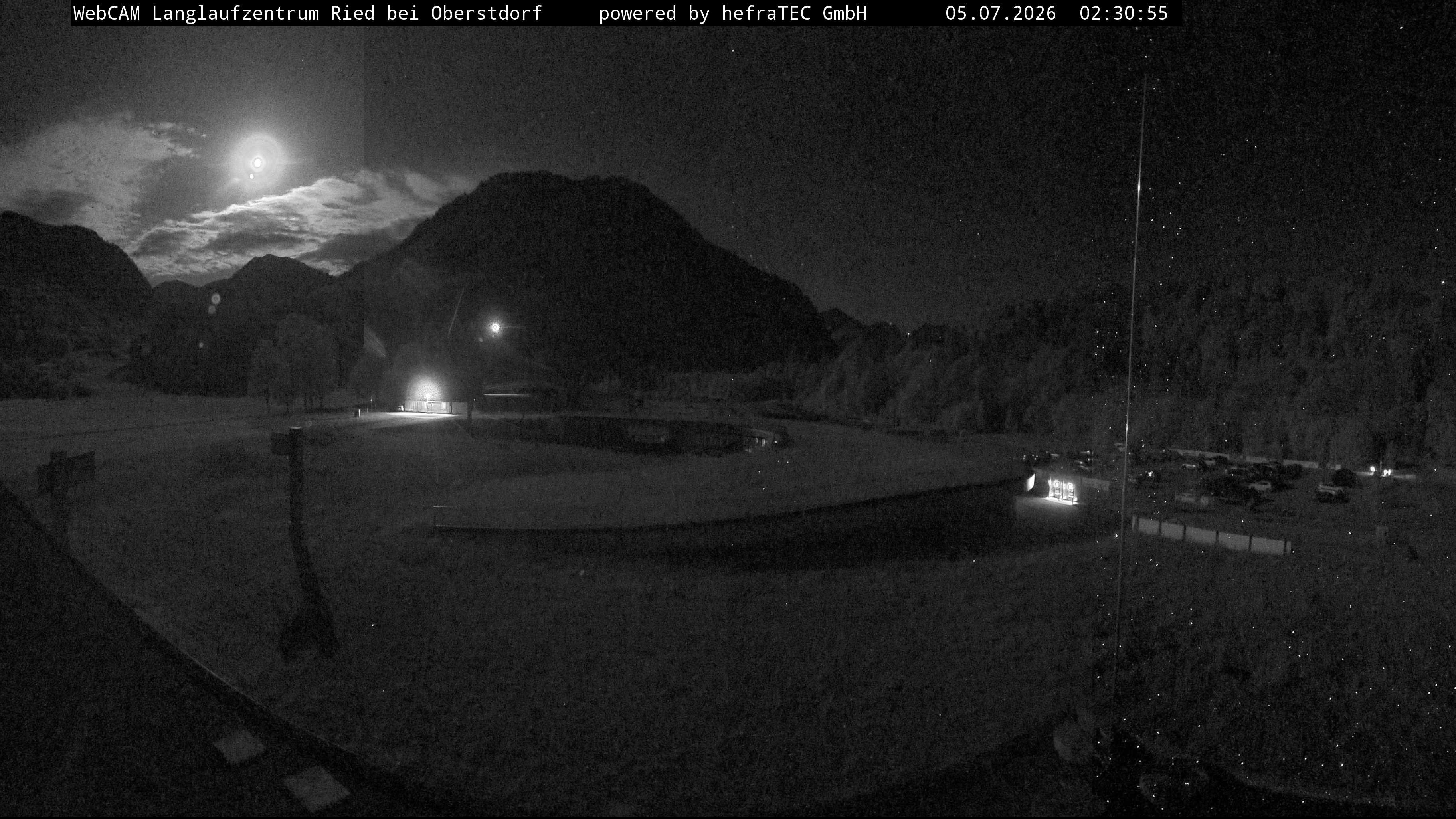 Archiv Foto Webcam Oberstdorf: Blick ins Langlaufstadion