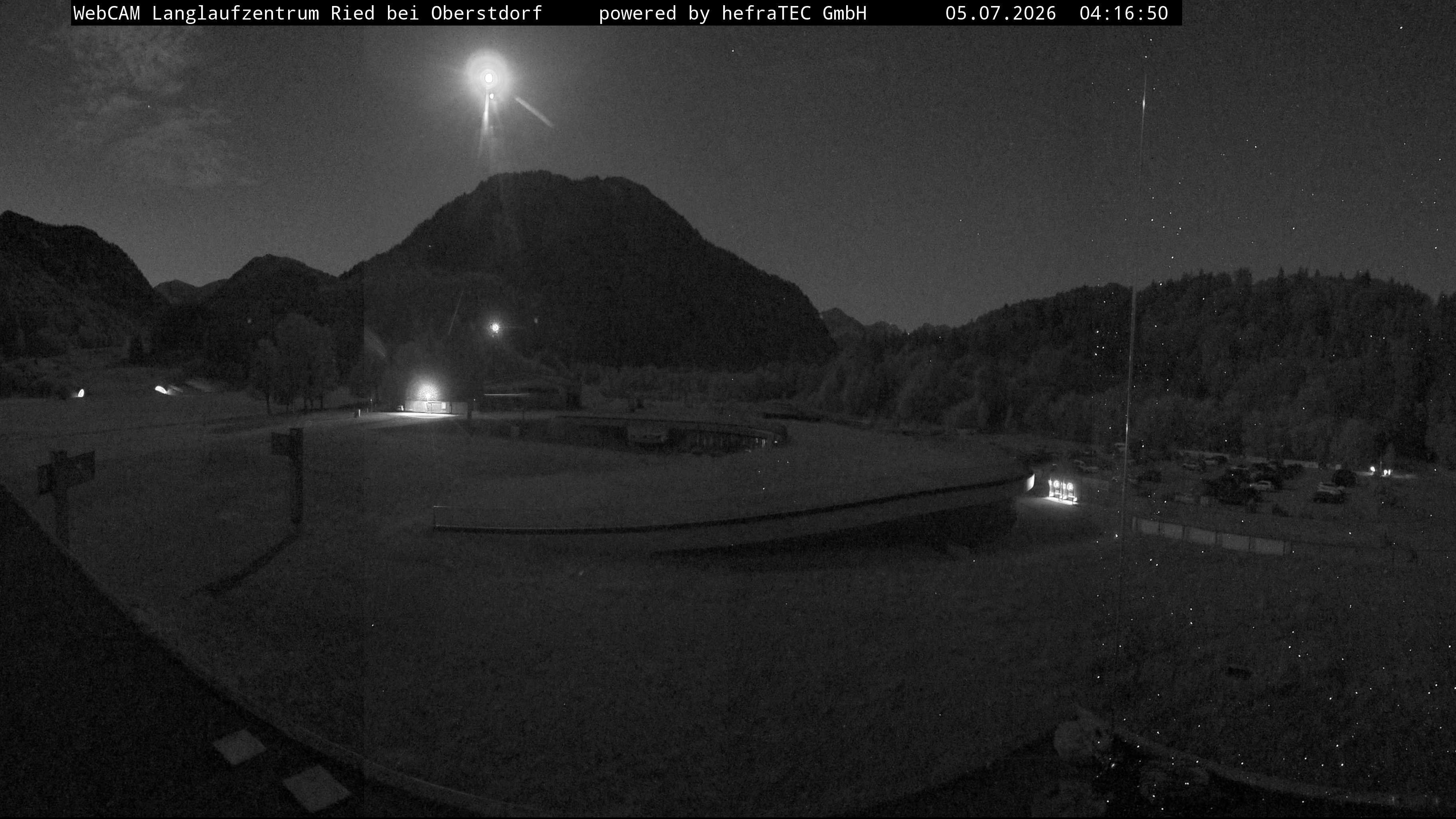 Archiv Foto Webcam Oberstdorf: Blick ins Langlaufstadion