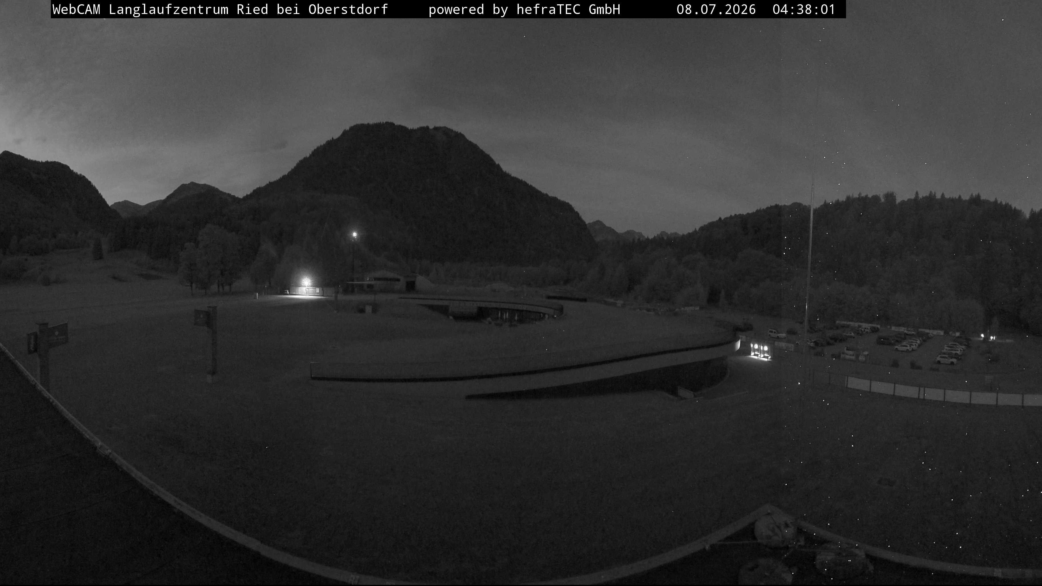 Archiv Foto Webcam Oberstdorf: Blick ins Langlaufstadion