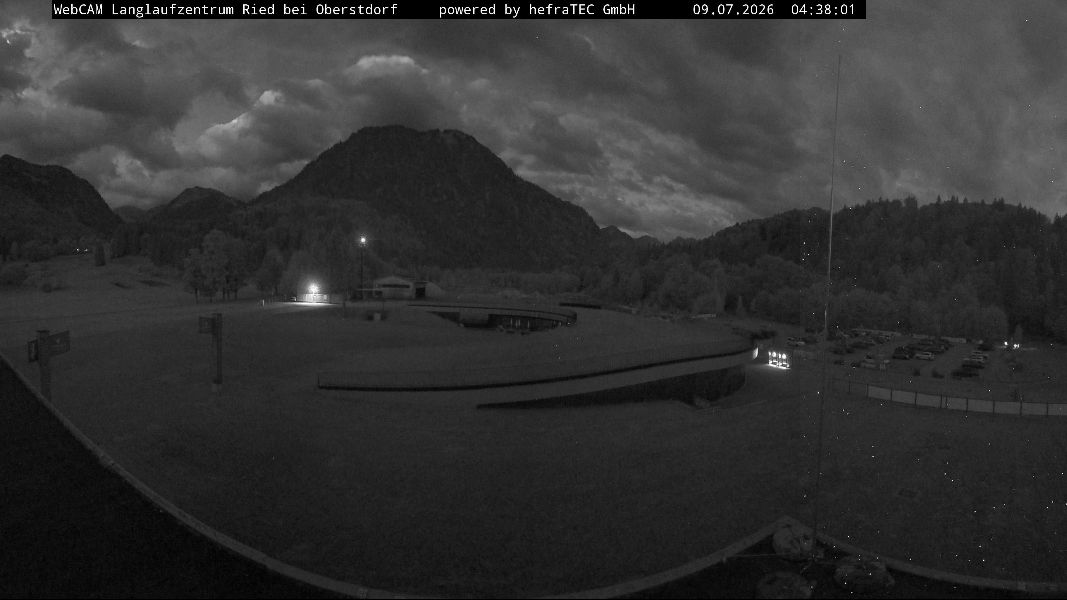 Archiv Foto Webcam Oberstdorf: Blick ins Langlaufstadion
