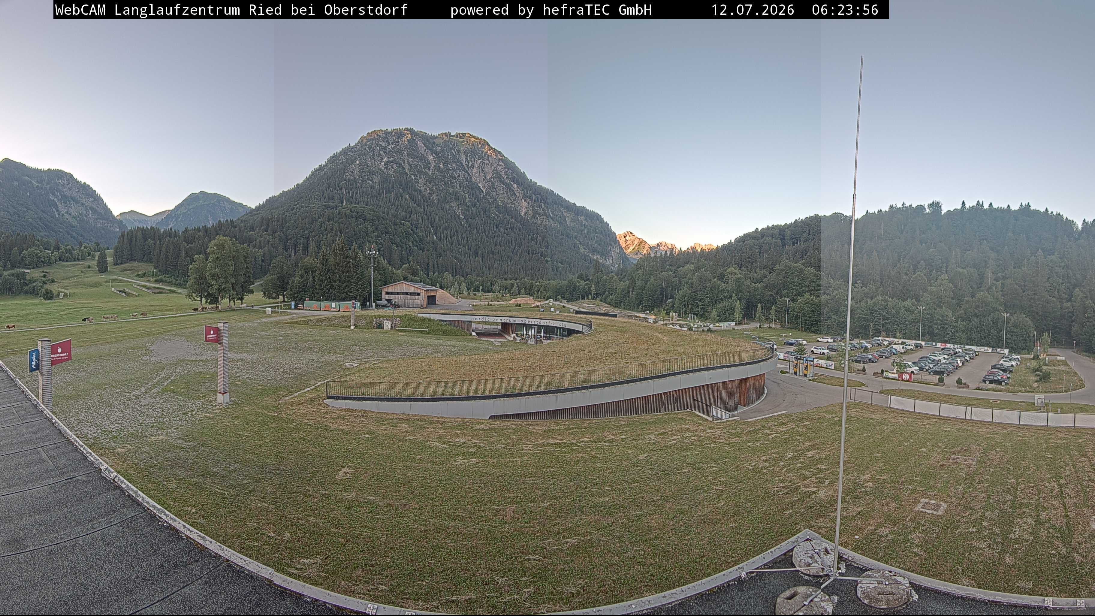 Archived image Webcam Cross Country Stadium, Oberstdorf