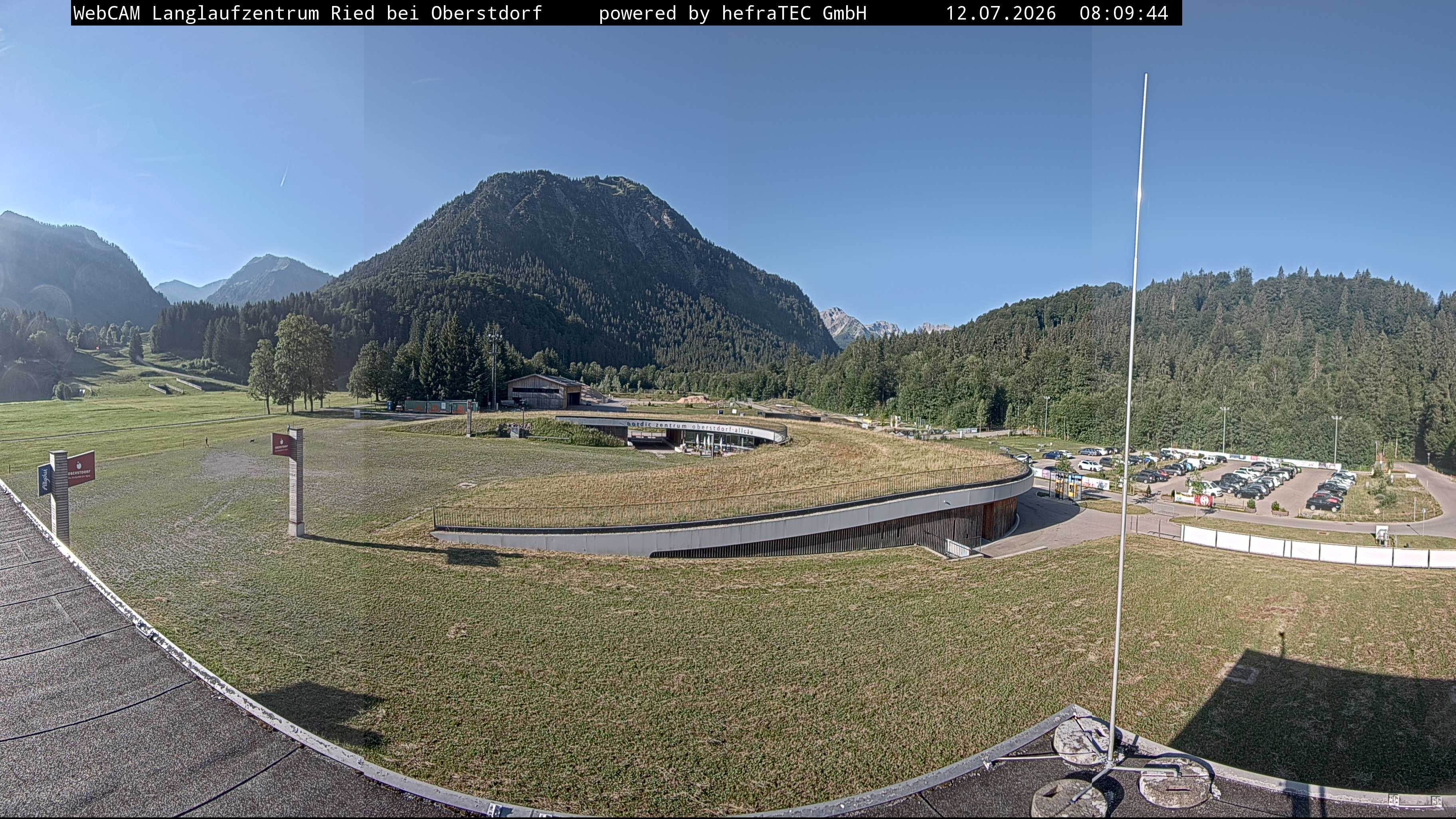 Archived image Webcam Cross Country Stadium, Oberstdorf