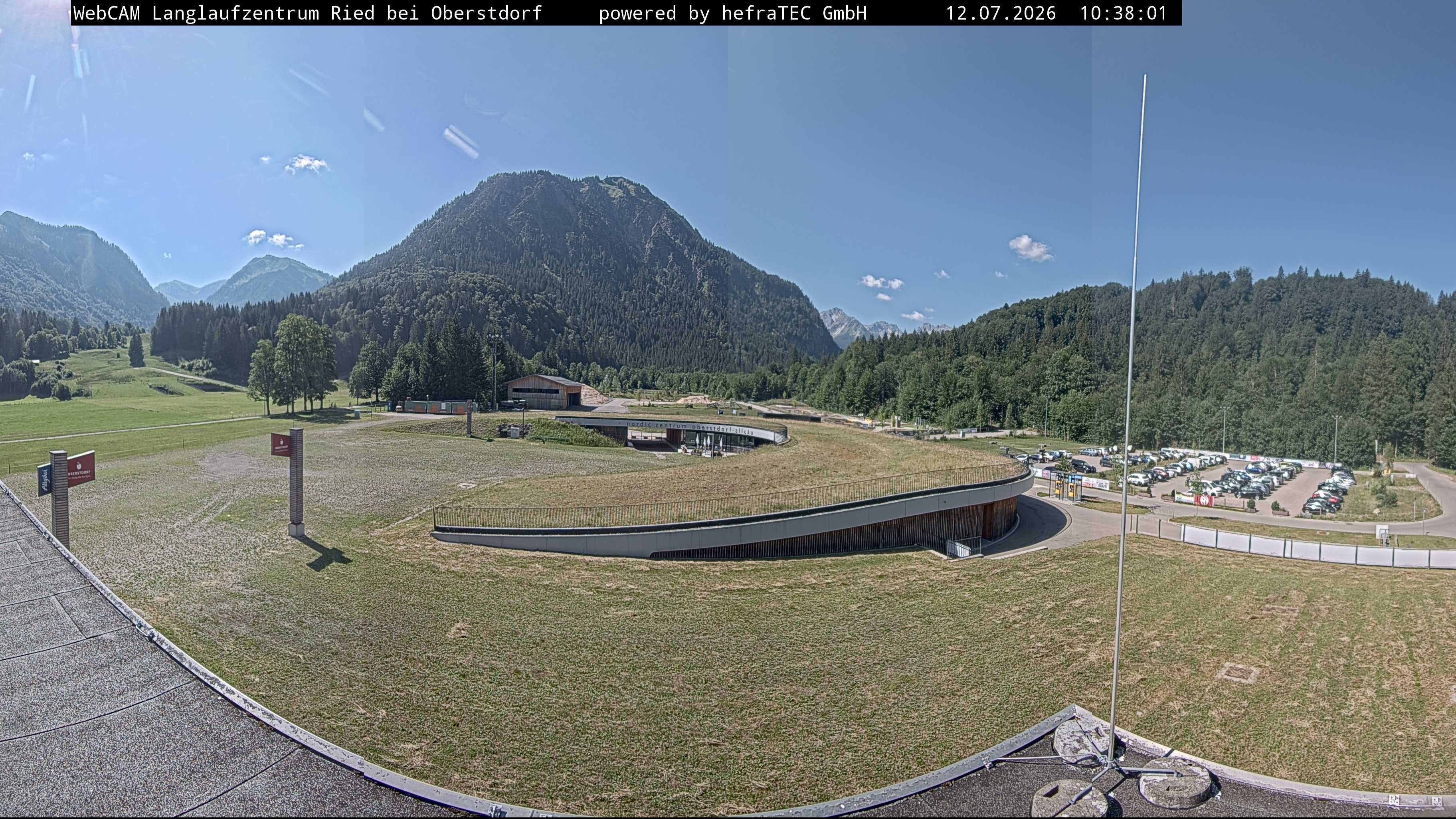 Archived image Webcam Cross Country Stadium, Oberstdorf