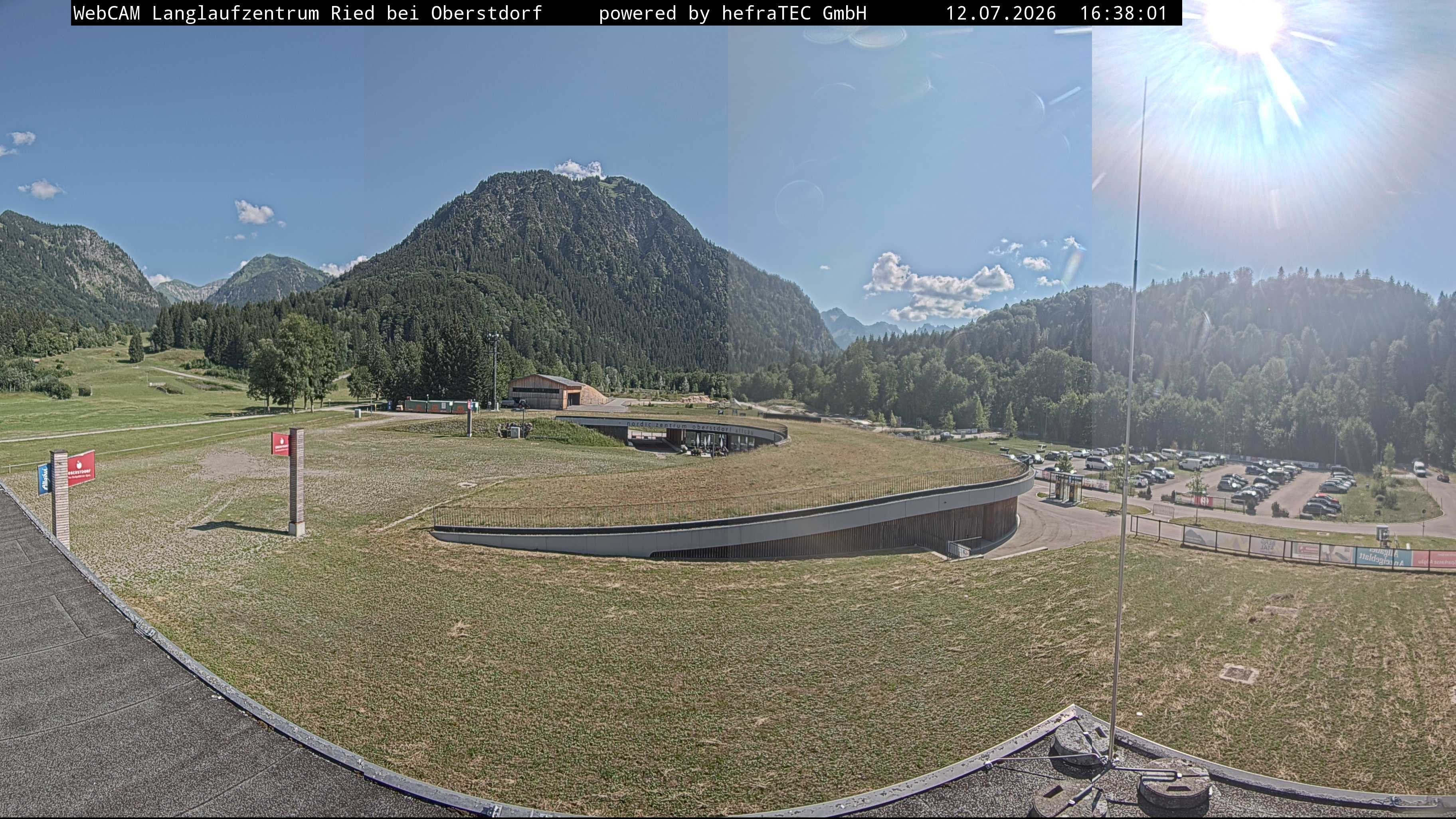 Archived image Webcam Cross Country Stadium, Oberstdorf
