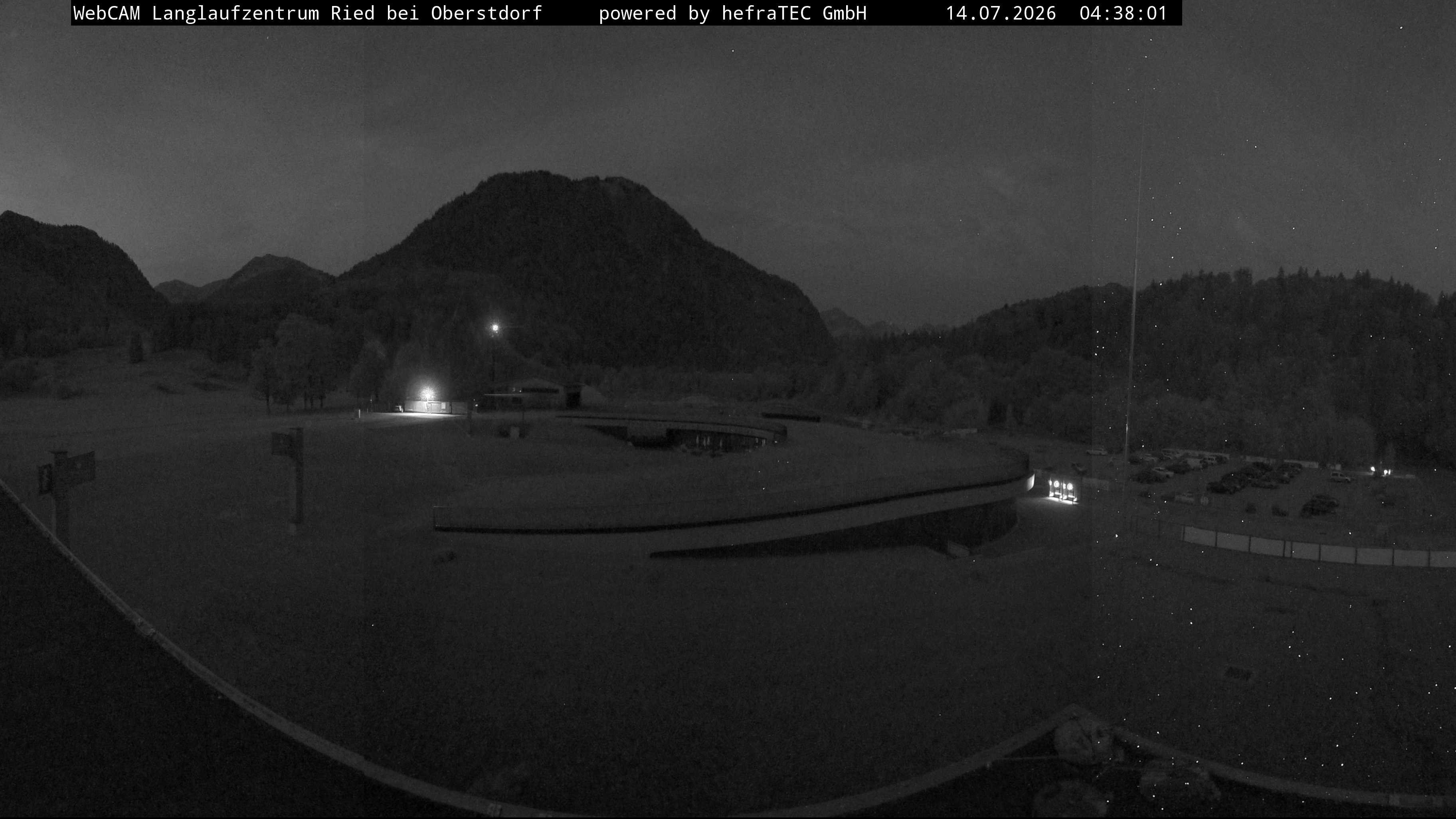 Archiv Foto Webcam Oberstdorf: Blick ins Langlaufstadion