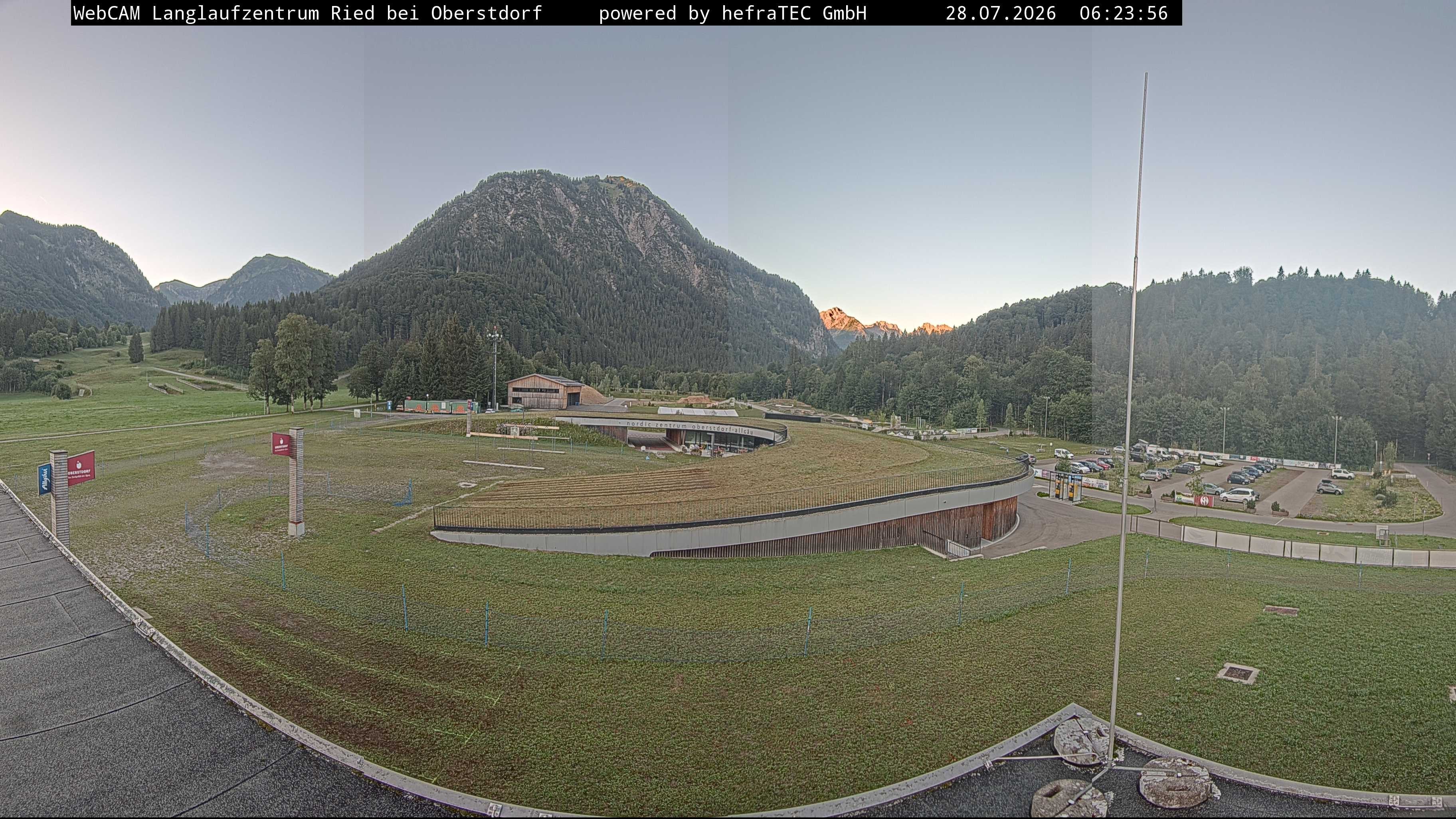 Archived image Webcam Cross Country Stadium, Oberstdorf
