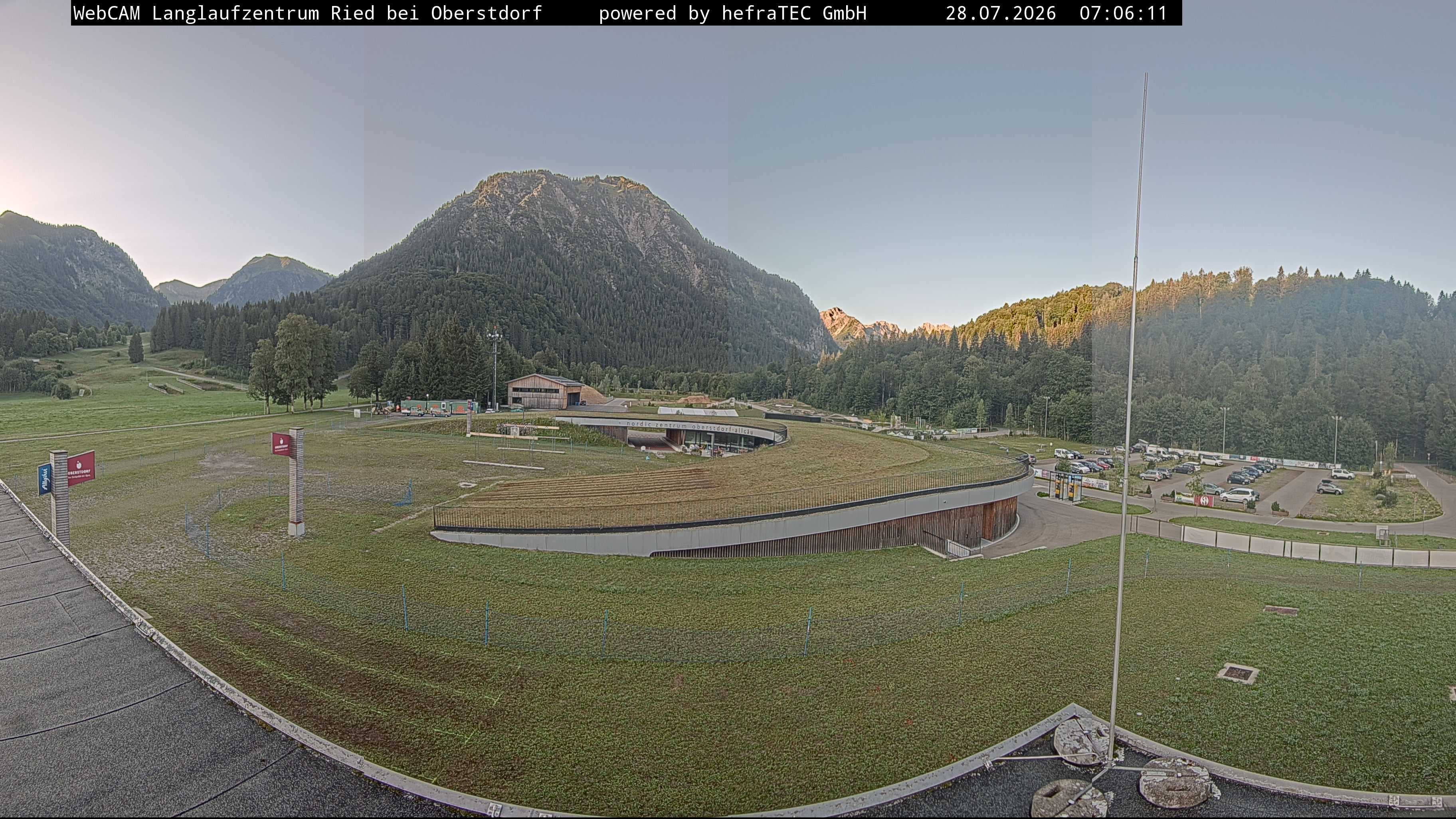 Archived image Webcam Cross Country Stadium, Oberstdorf