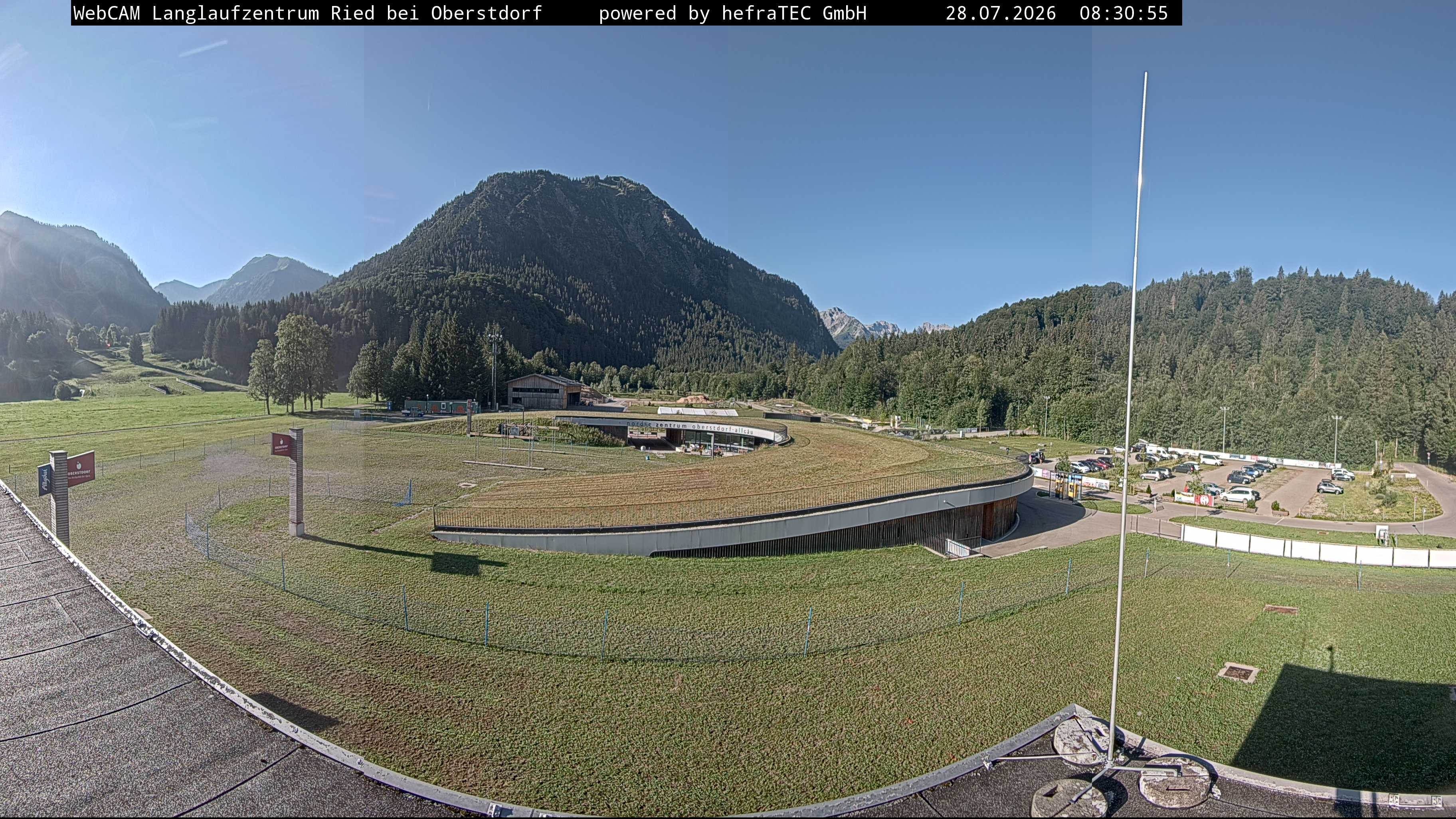 Archived image Webcam Cross Country Stadium, Oberstdorf
