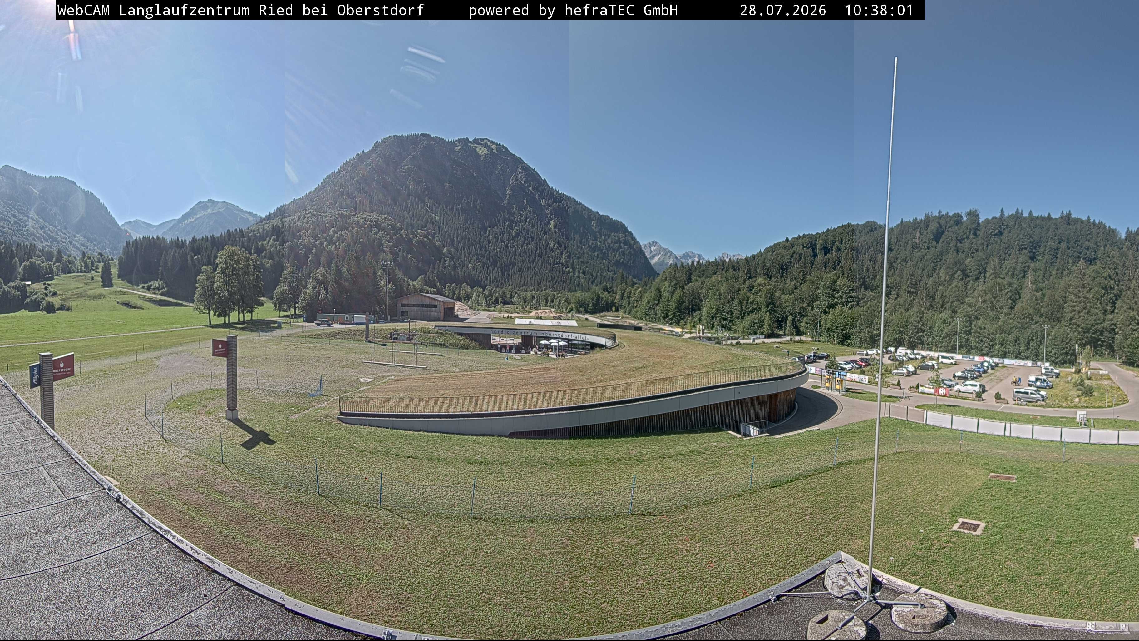 Archived image Webcam Cross Country Stadium, Oberstdorf