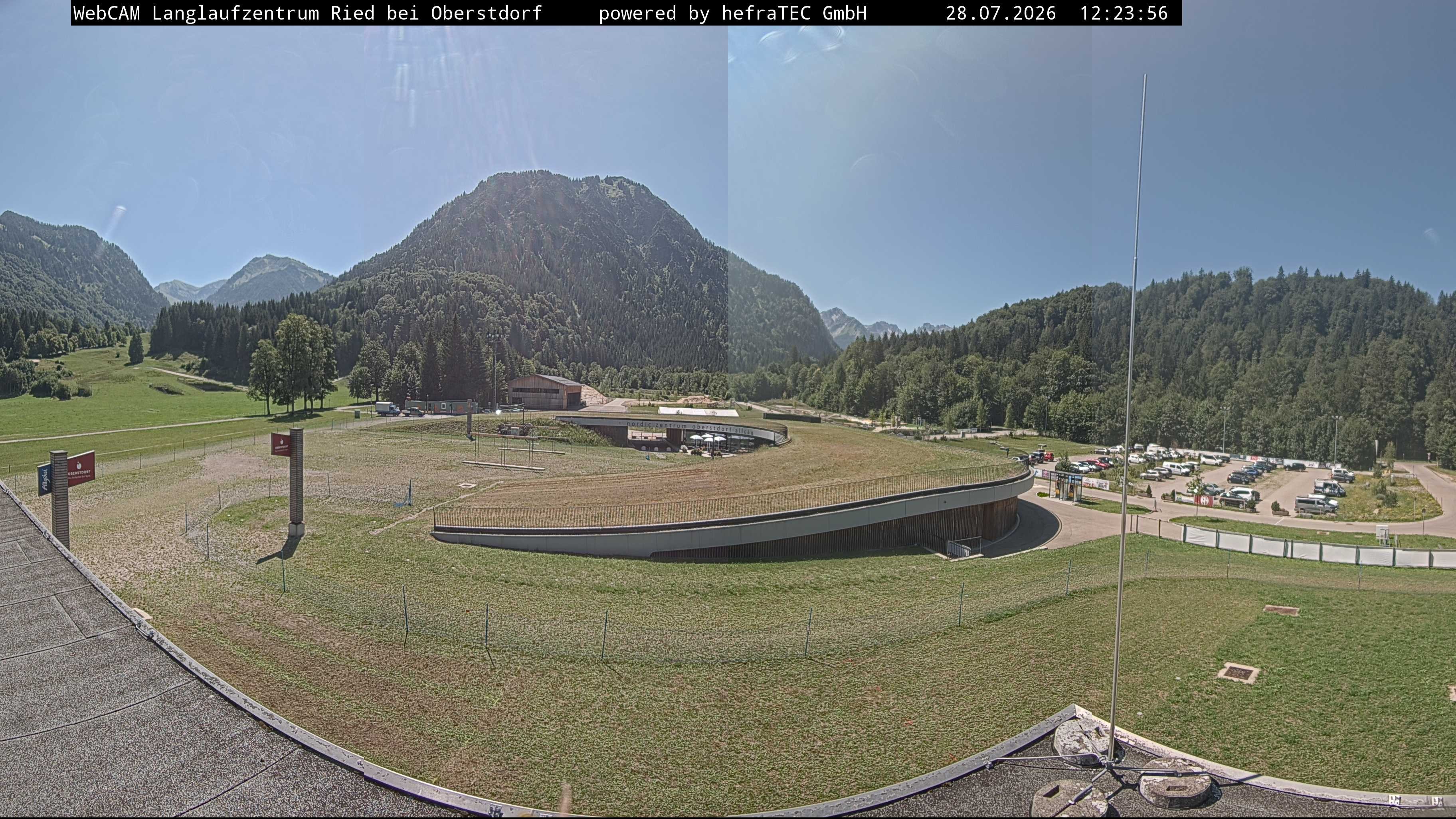 Archived image Webcam Cross Country Stadium, Oberstdorf