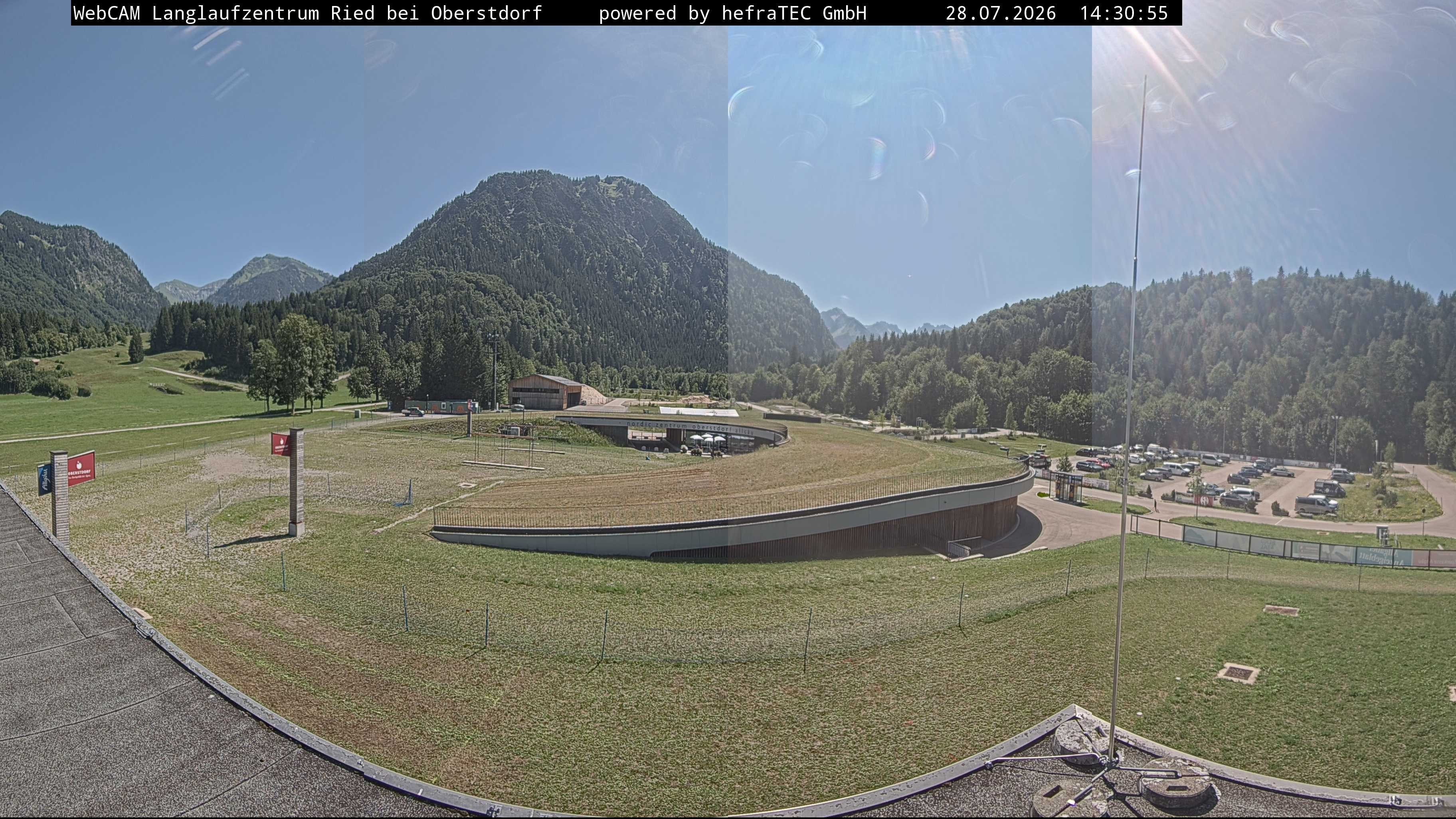 Archived image Webcam Cross Country Stadium, Oberstdorf
