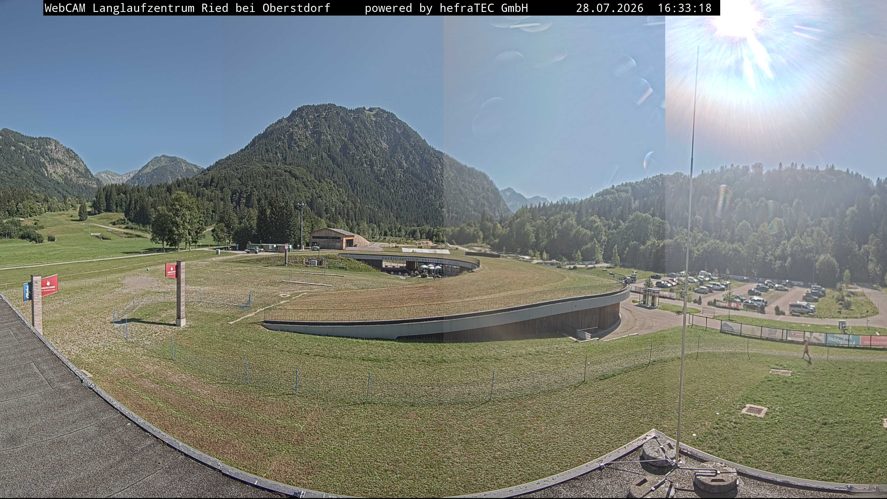 Archived image Webcam Cross Country Stadium, Oberstdorf