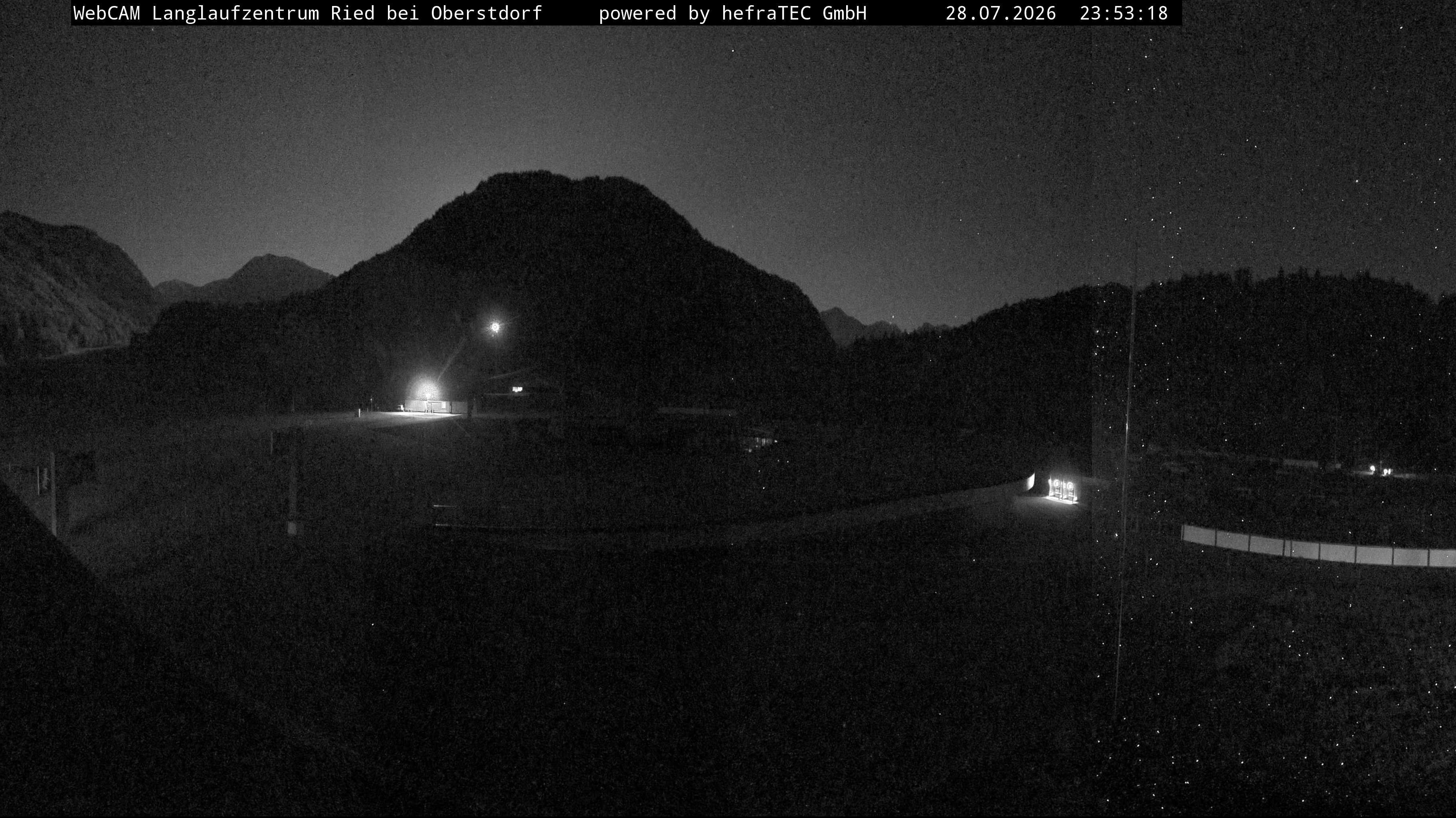Archiv Foto Webcam Oberstdorf: Blick ins Langlaufstadion