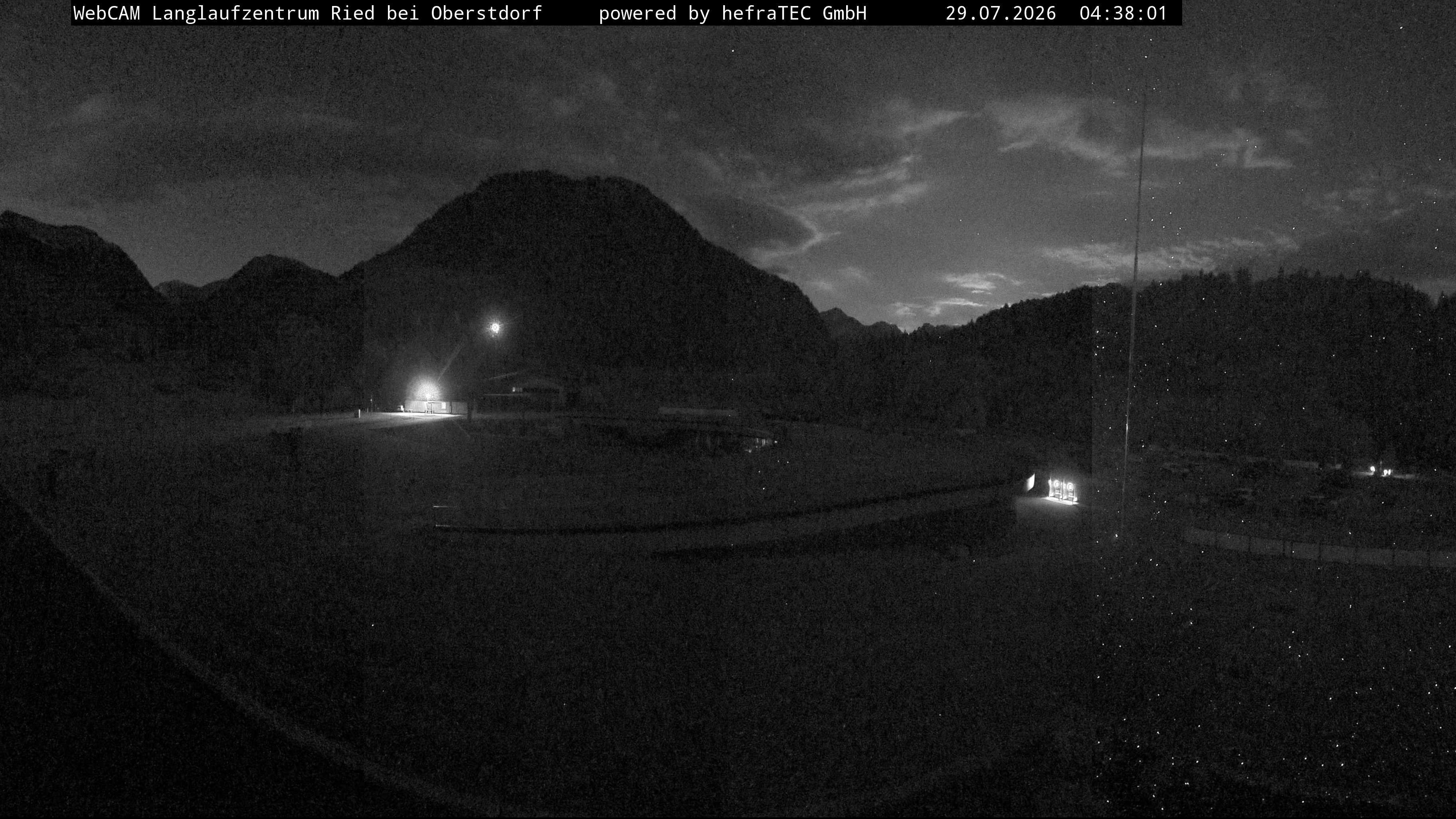 Archiv Foto Webcam Oberstdorf: Blick ins Langlaufstadion