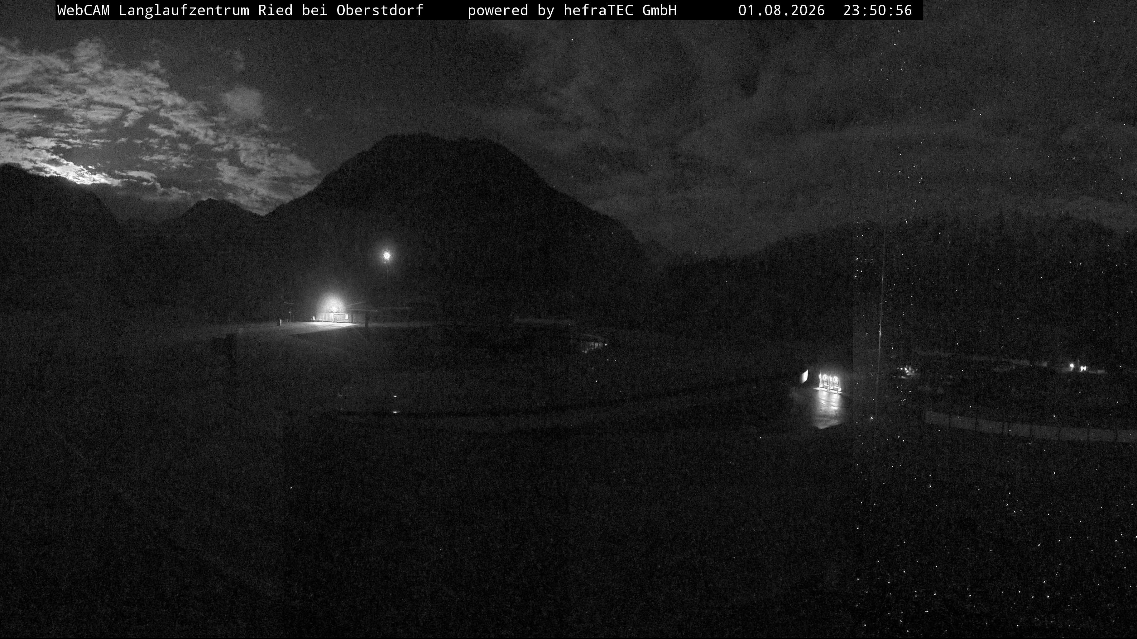 Archiv Foto Webcam Oberstdorf: Blick ins Langlaufstadion