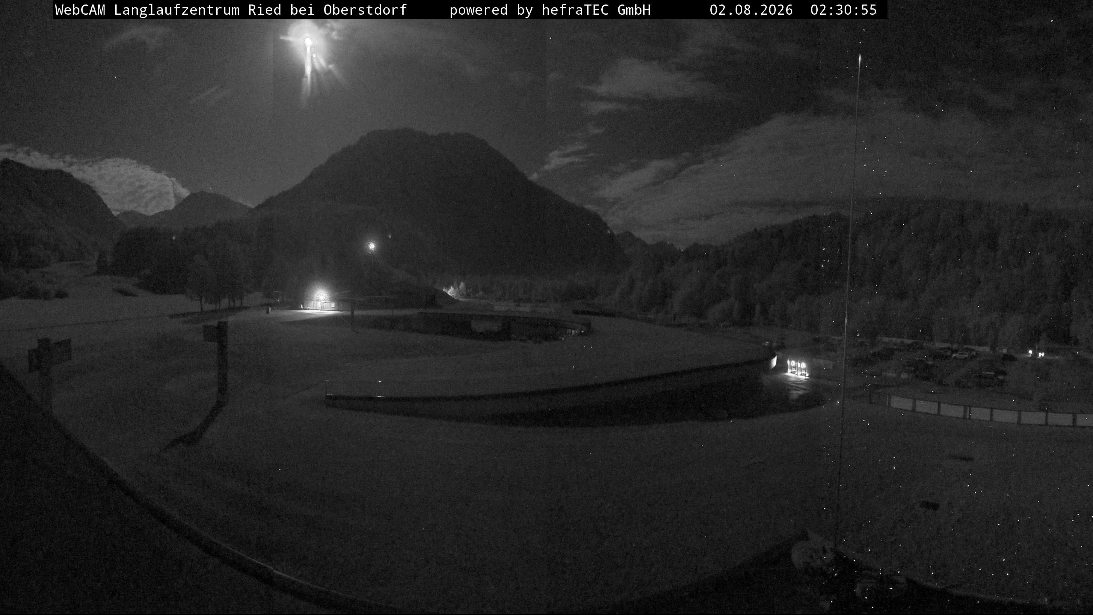 Archiv Foto Webcam Oberstdorf: Blick ins Langlaufstadion