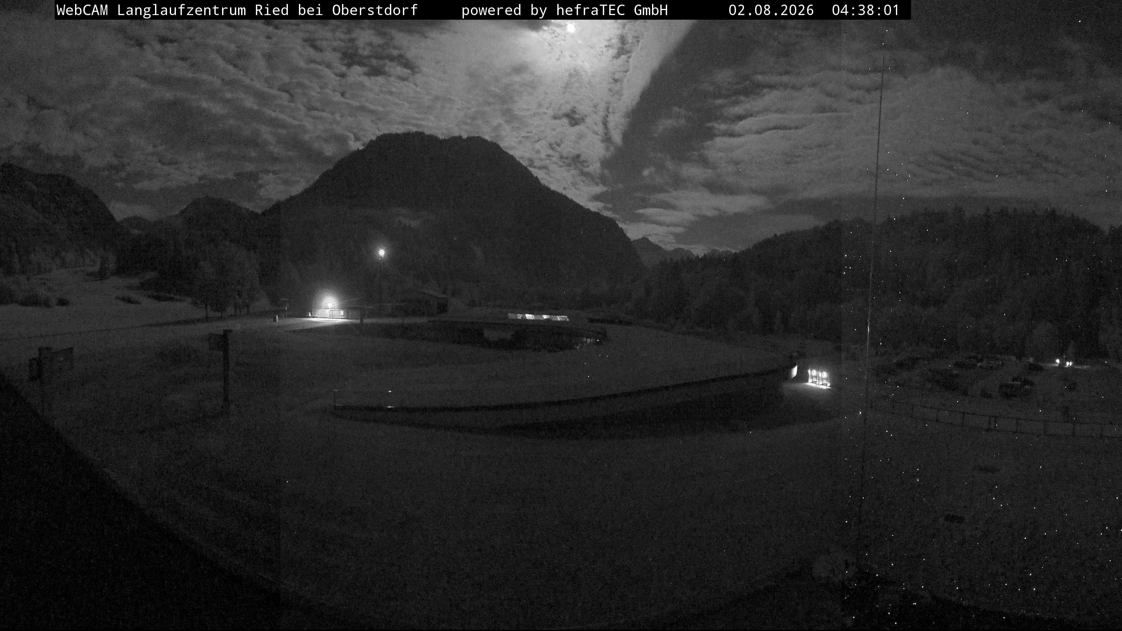 Archiv Foto Webcam Oberstdorf: Blick ins Langlaufstadion