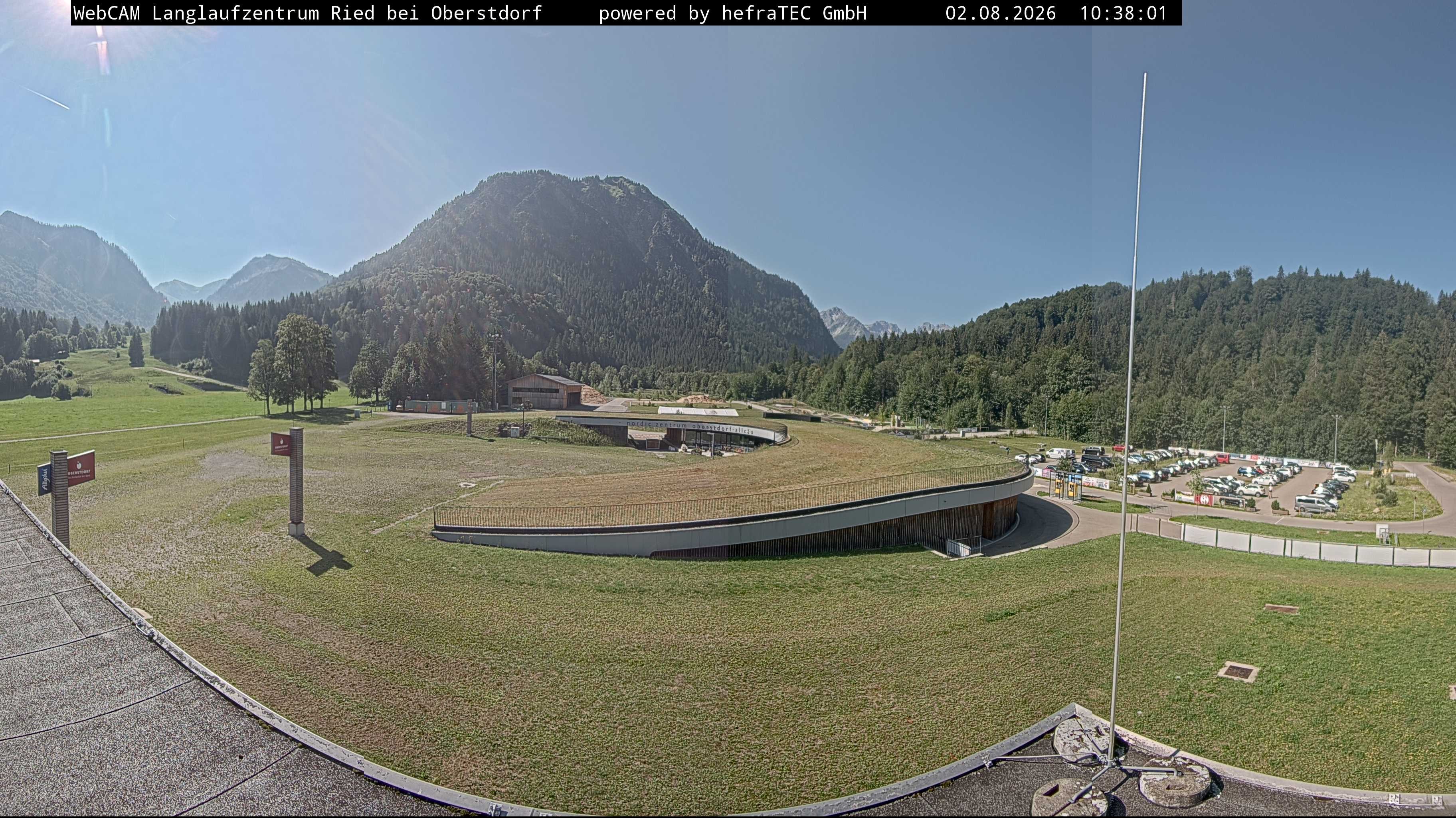 Archived image Webcam Cross Country Stadium, Oberstdorf