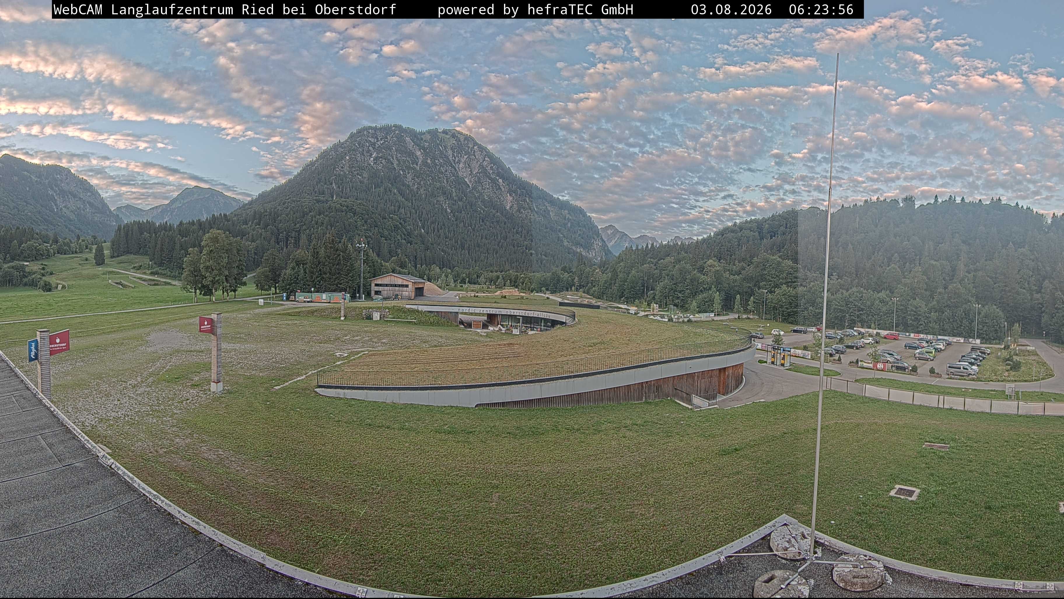 Archived image Webcam Cross Country Stadium, Oberstdorf