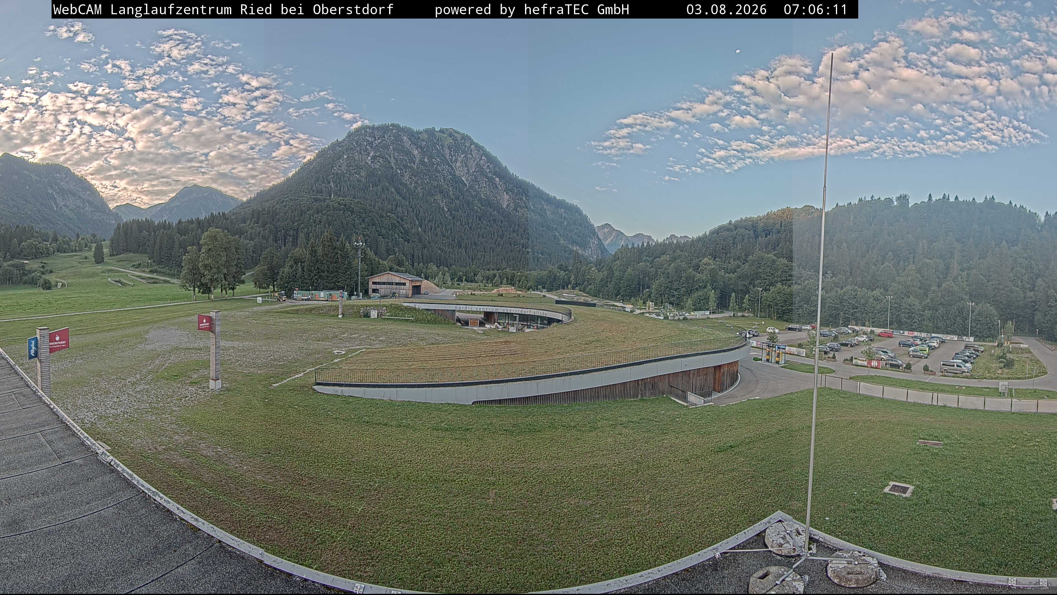 Archived image Webcam Cross Country Stadium, Oberstdorf