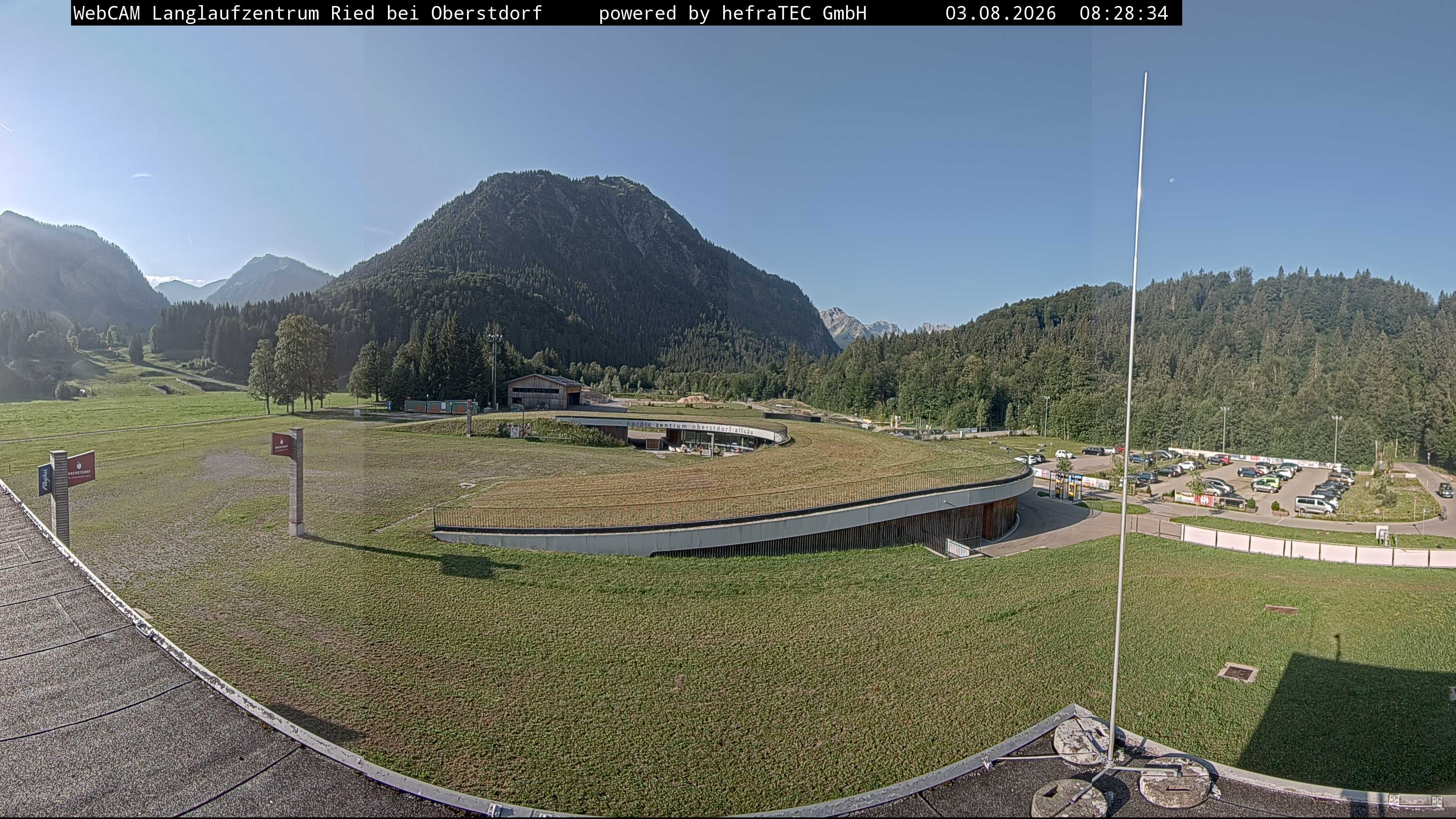 Archived image Webcam Cross Country Stadium, Oberstdorf
