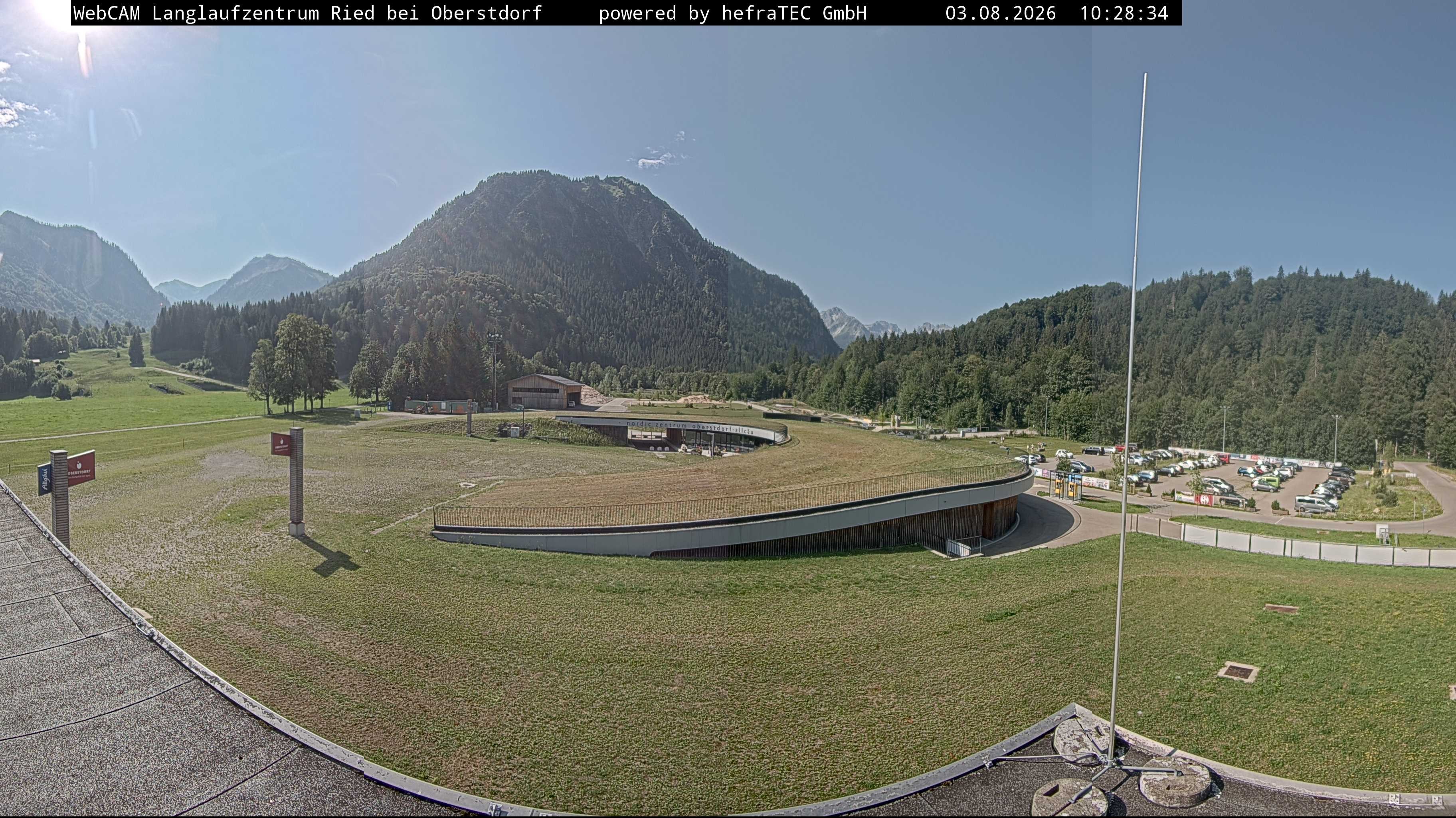 Archived image Webcam Cross Country Stadium, Oberstdorf