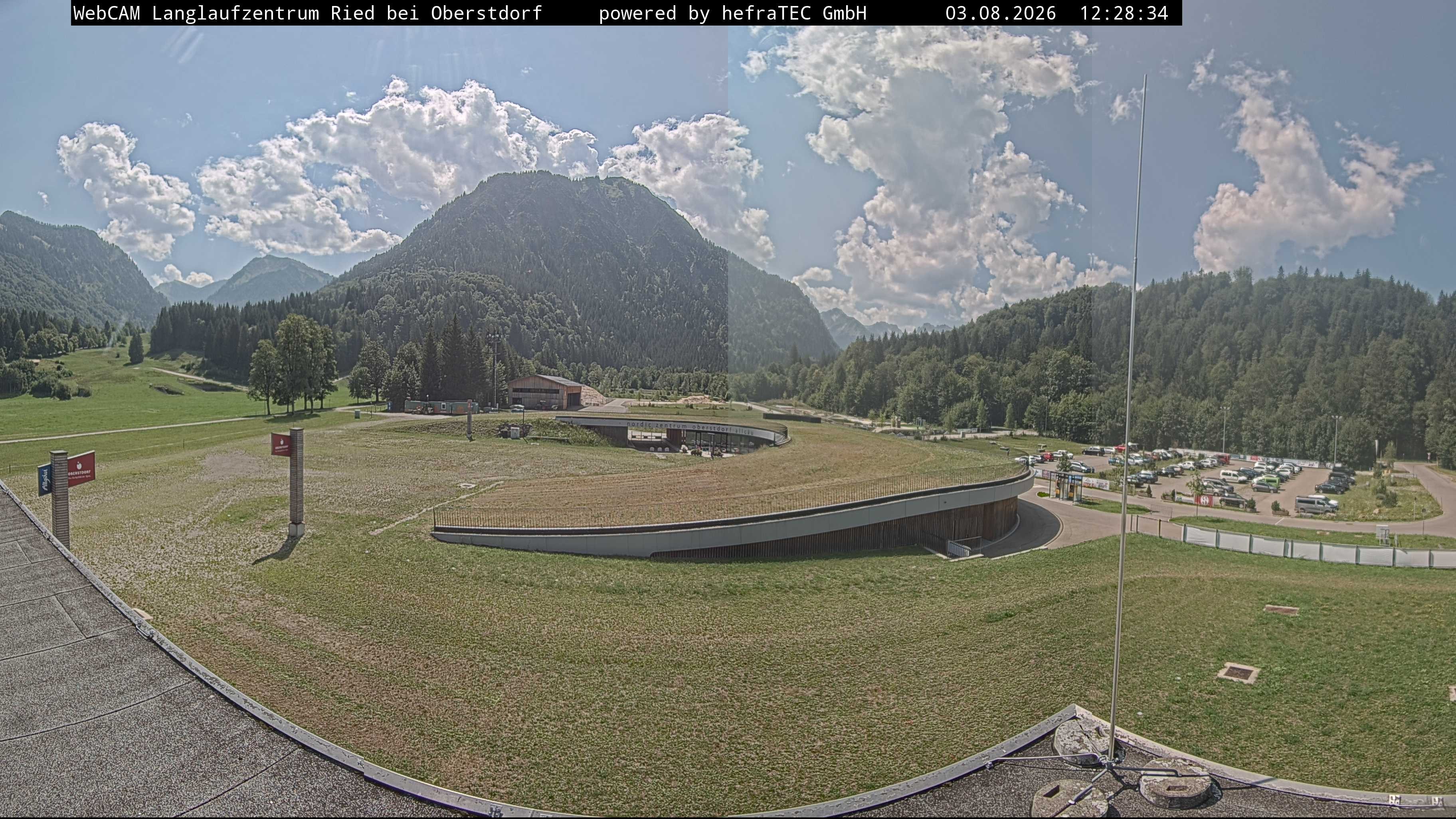 Archived image Webcam Cross Country Stadium, Oberstdorf