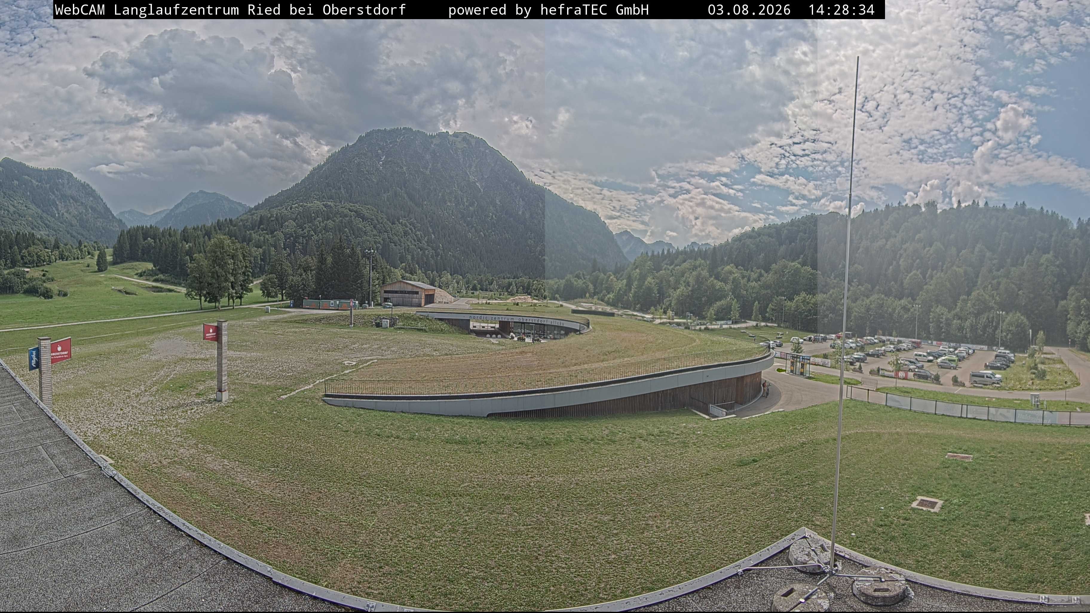 Archived image Webcam Cross Country Stadium, Oberstdorf