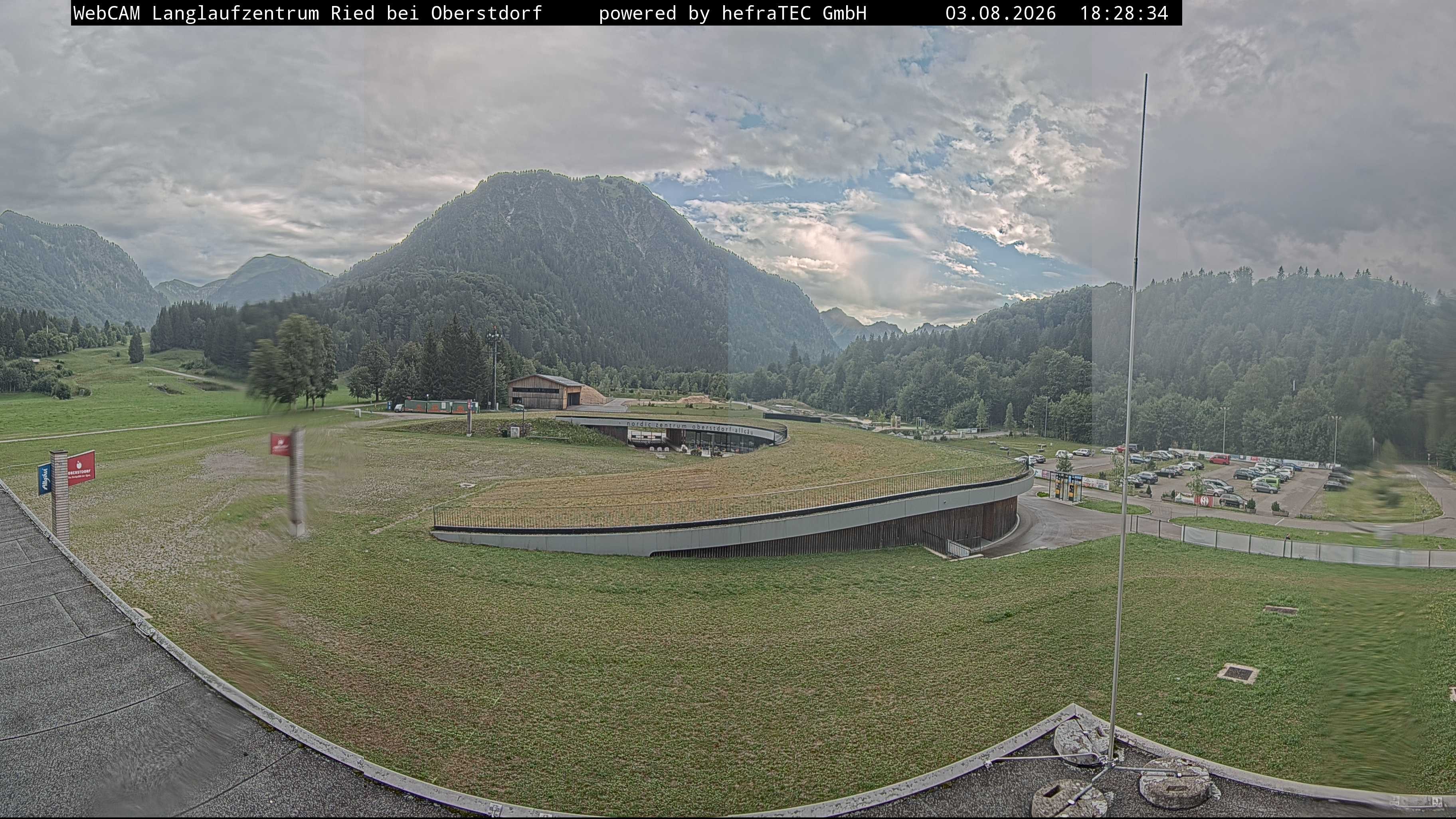 Archived image Webcam Cross Country Stadium, Oberstdorf