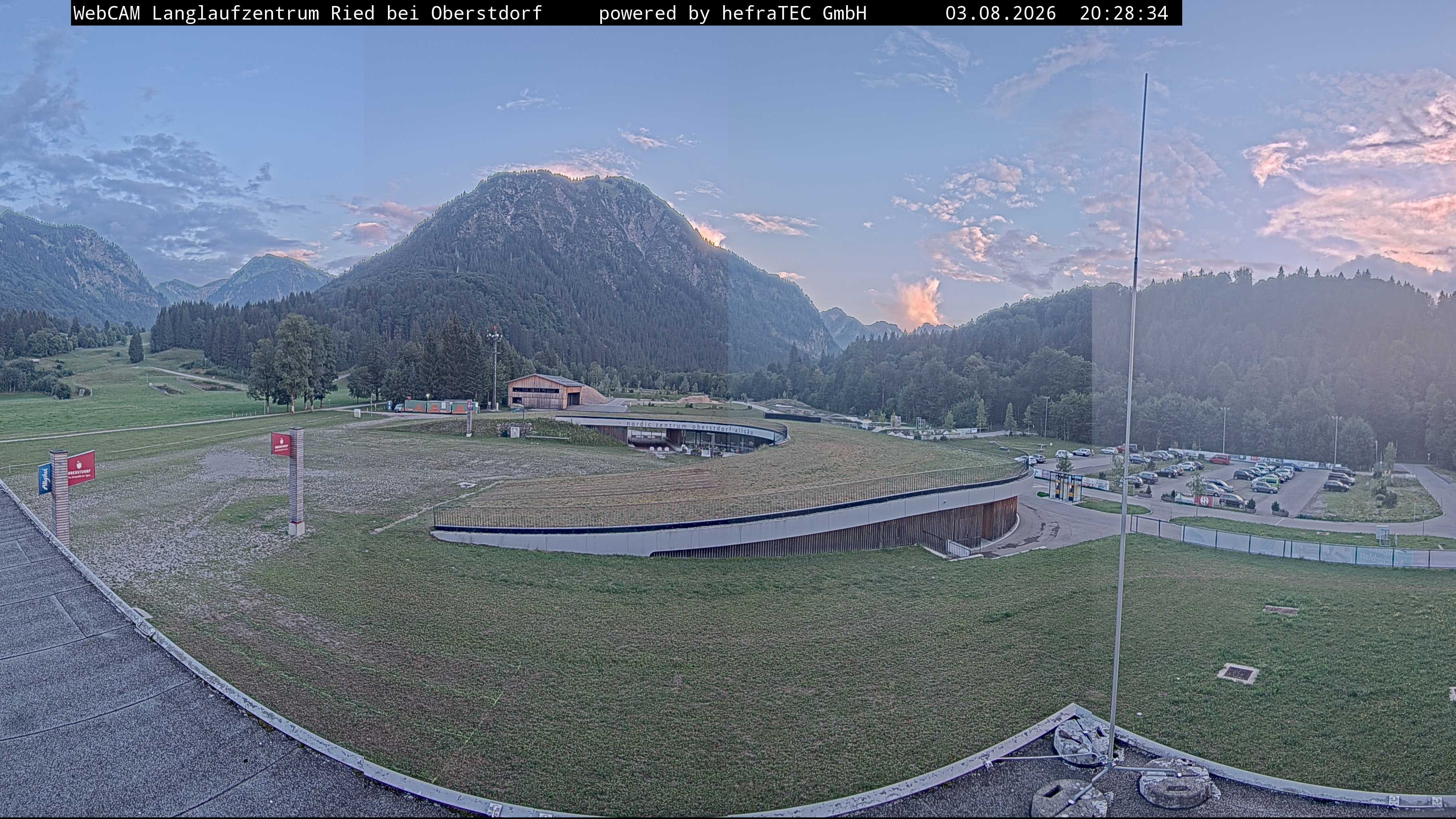 Archived image Webcam Cross Country Stadium, Oberstdorf