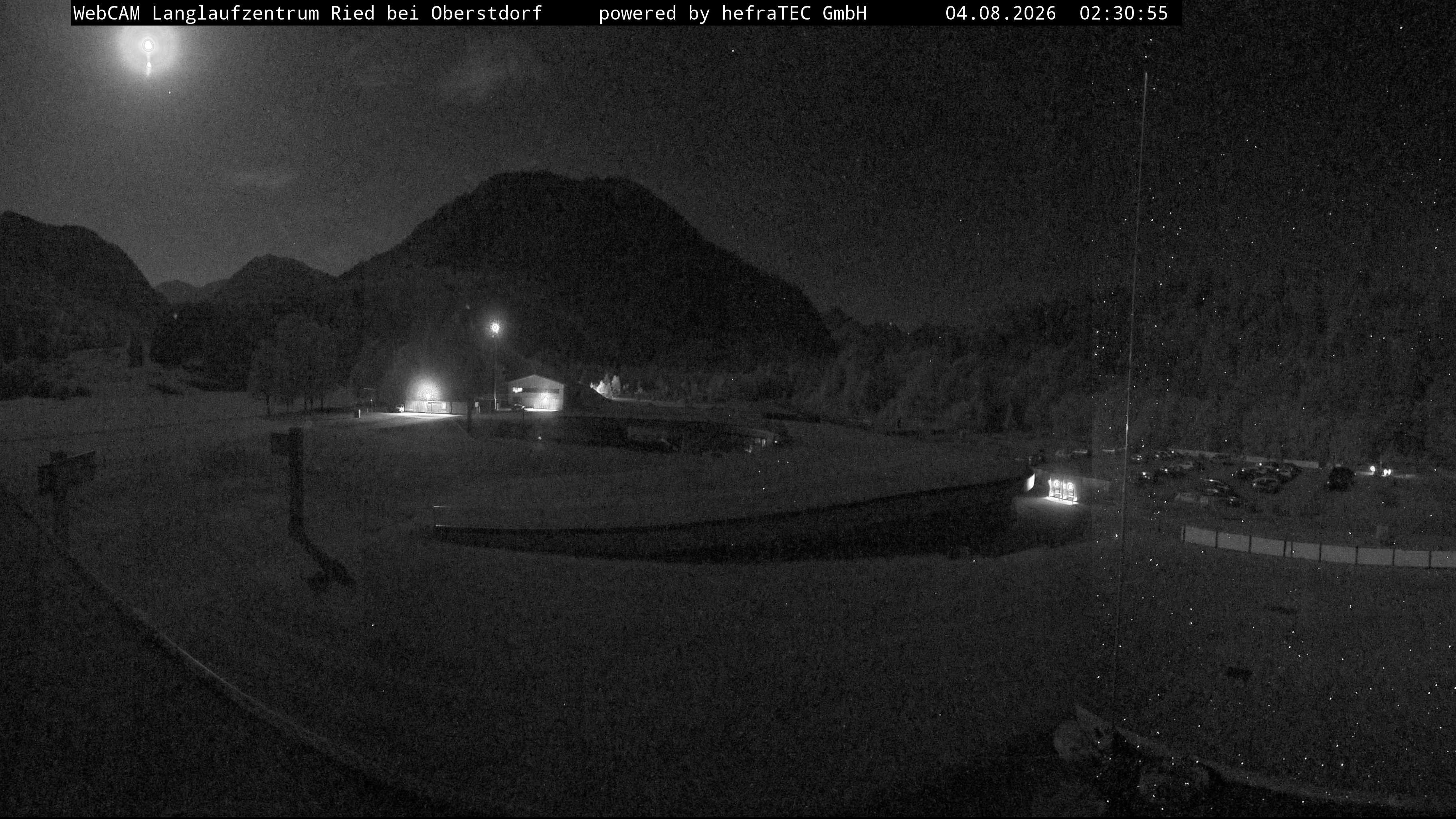 Archiv Foto Webcam Oberstdorf: Blick ins Langlaufstadion