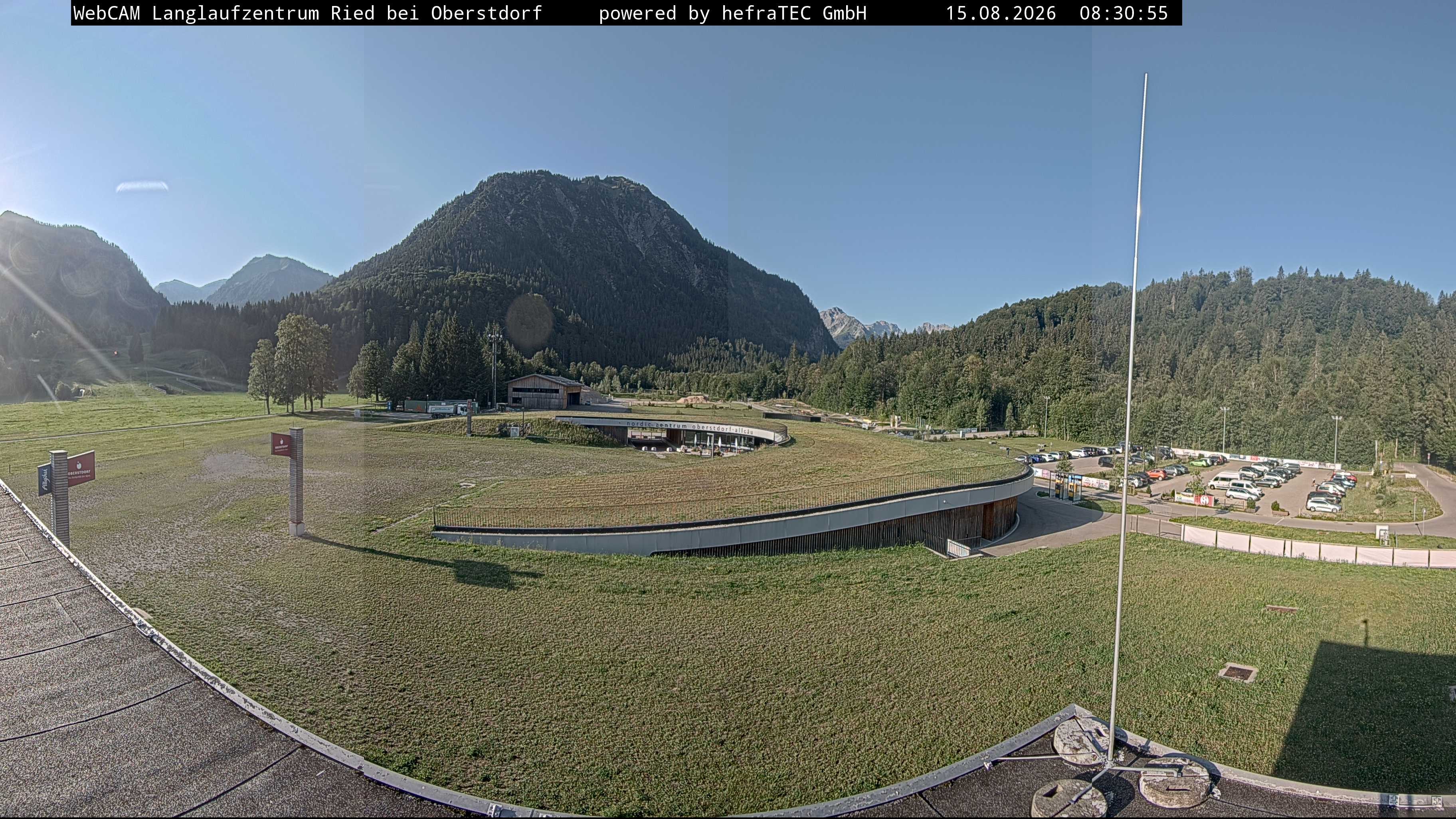 Archived image Webcam Cross Country Stadium, Oberstdorf