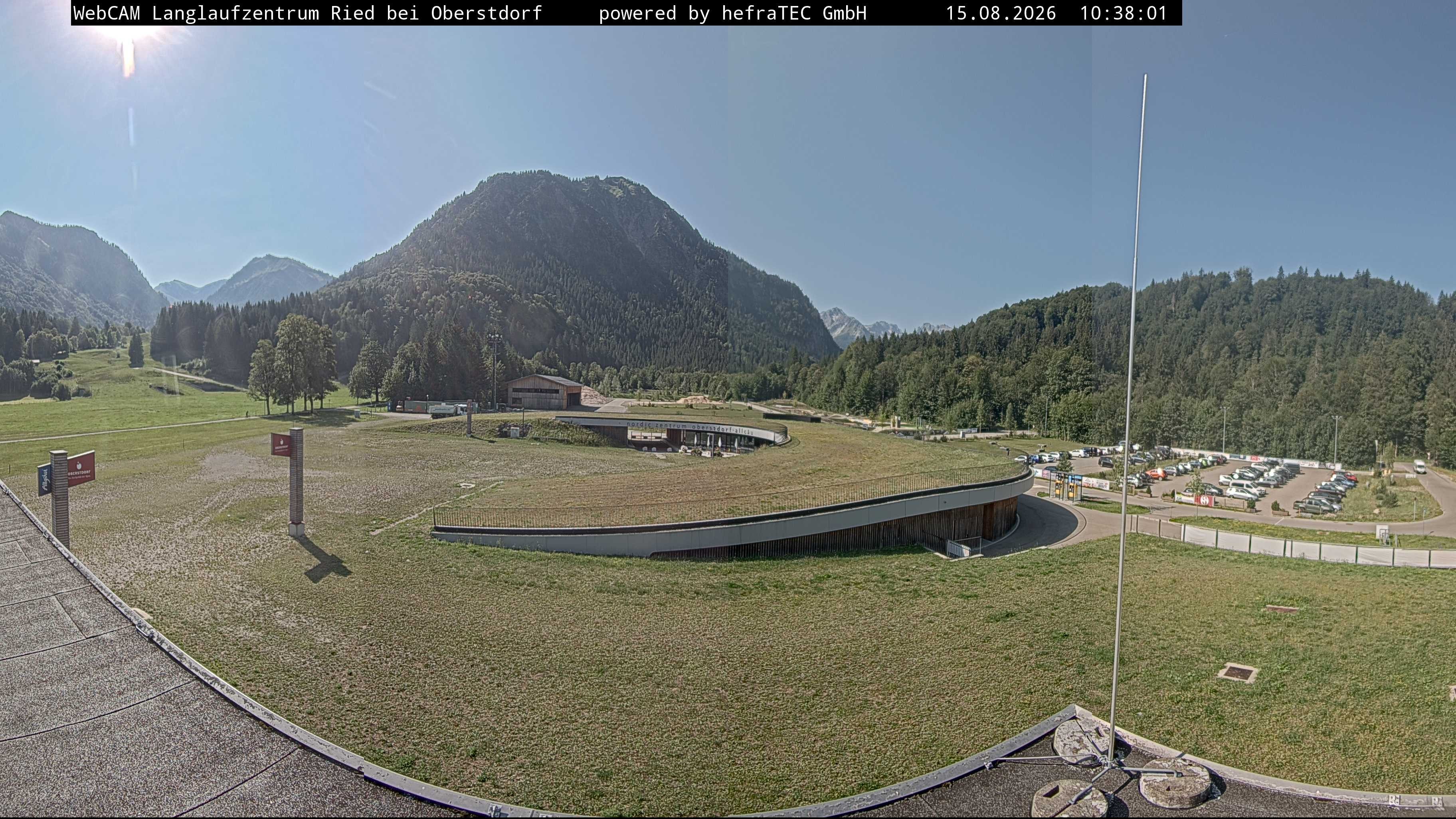 Archived image Webcam Cross Country Stadium, Oberstdorf